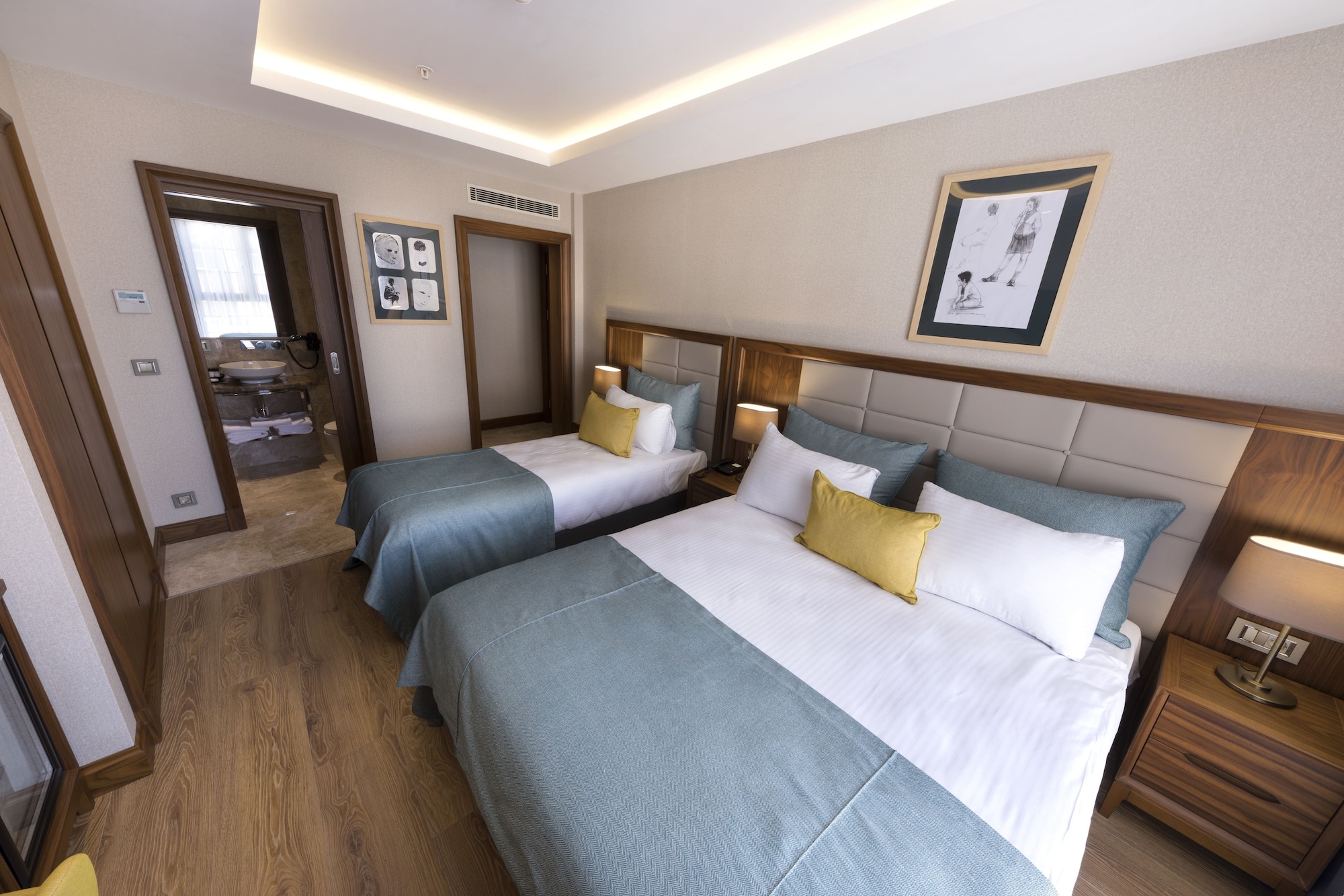 STANDARD, DOUBLE OR TWIN BED