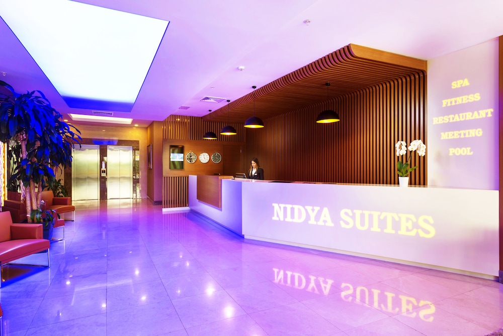 Lobby at Nidya Hotel Esenyurt, ISTANBUL