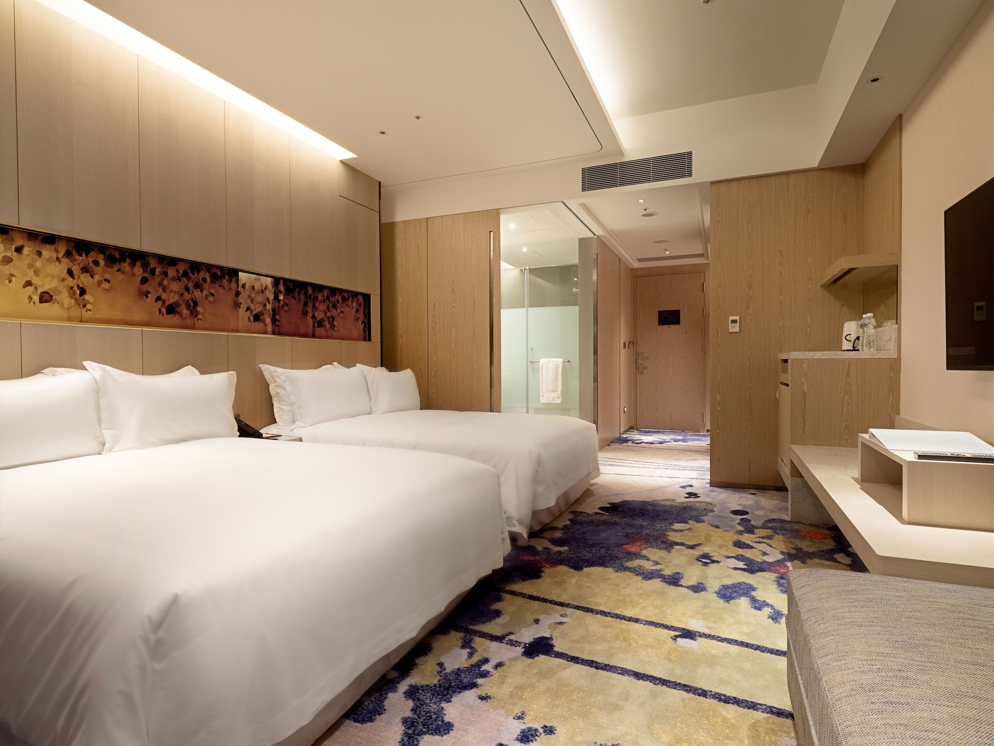 غرفة ديلوكس رباعية بسريرين مزدوجين، Fame Hall Garden Hotel 2/3