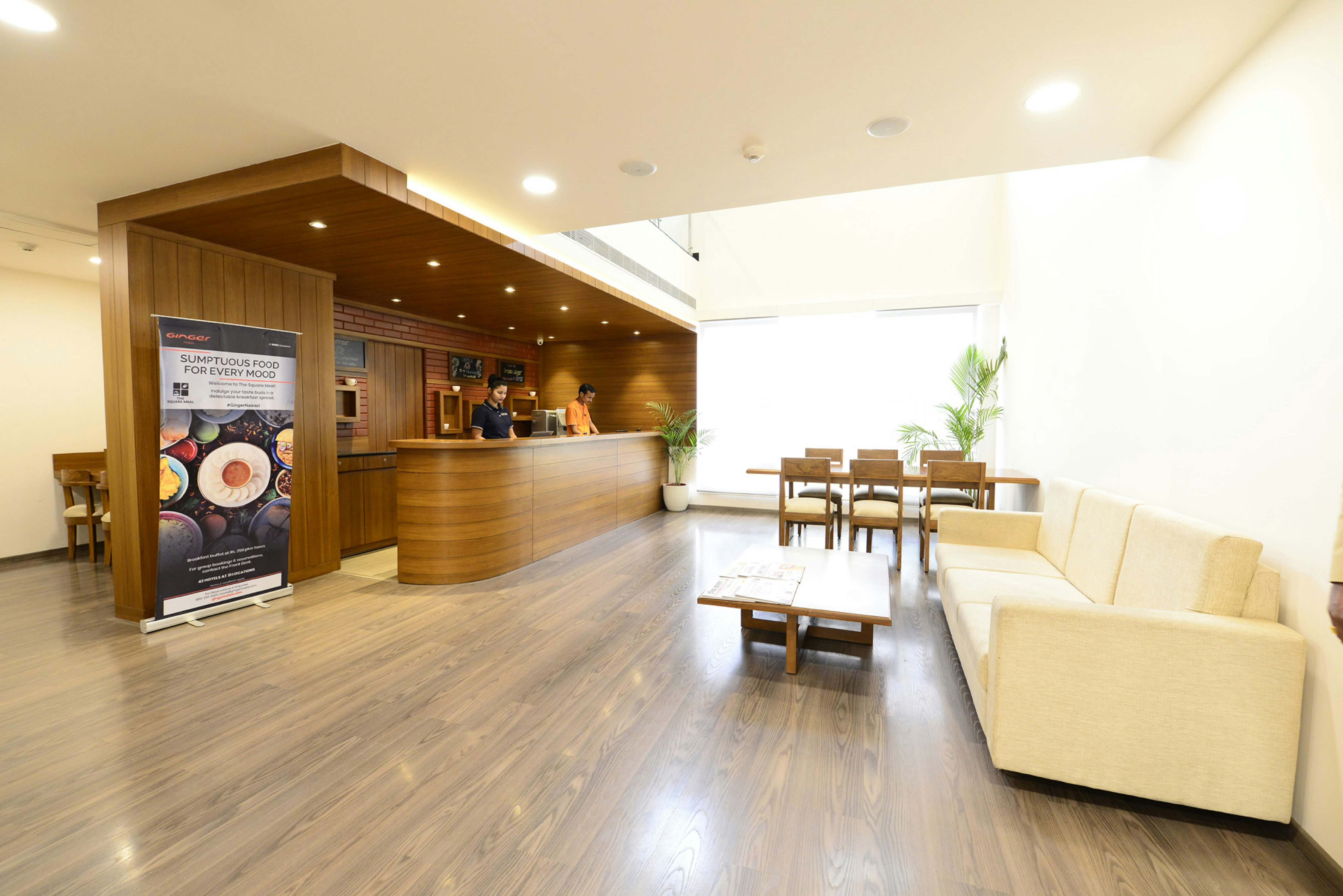 Lobby at Ginger Lucknow, LUCKNOW