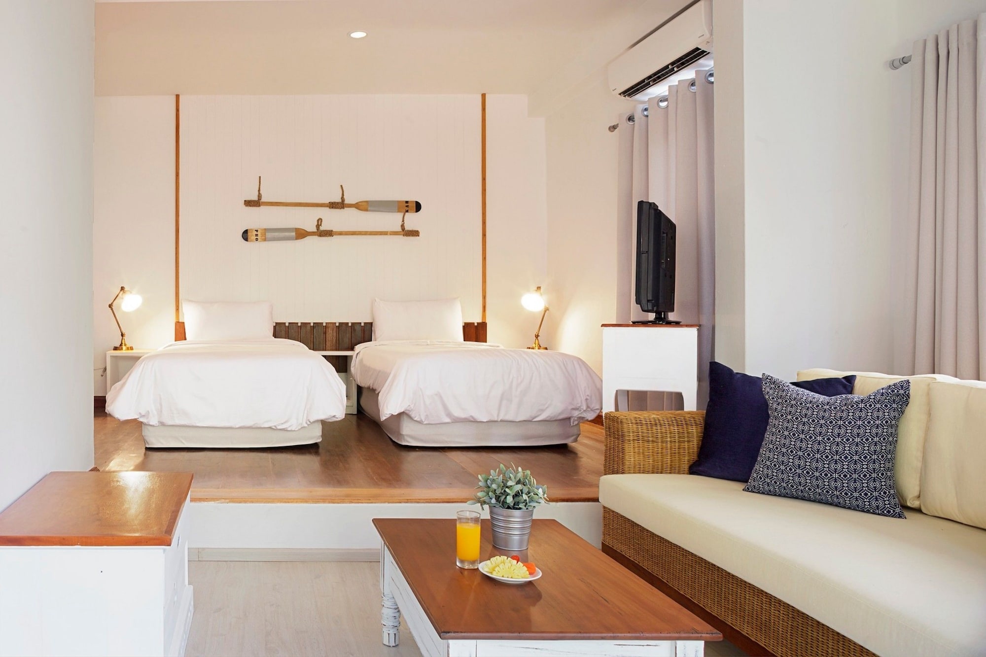 استوديو بسرير مزدوج بشرفة، Malibu Beach Resort, Koh Samui 9/10