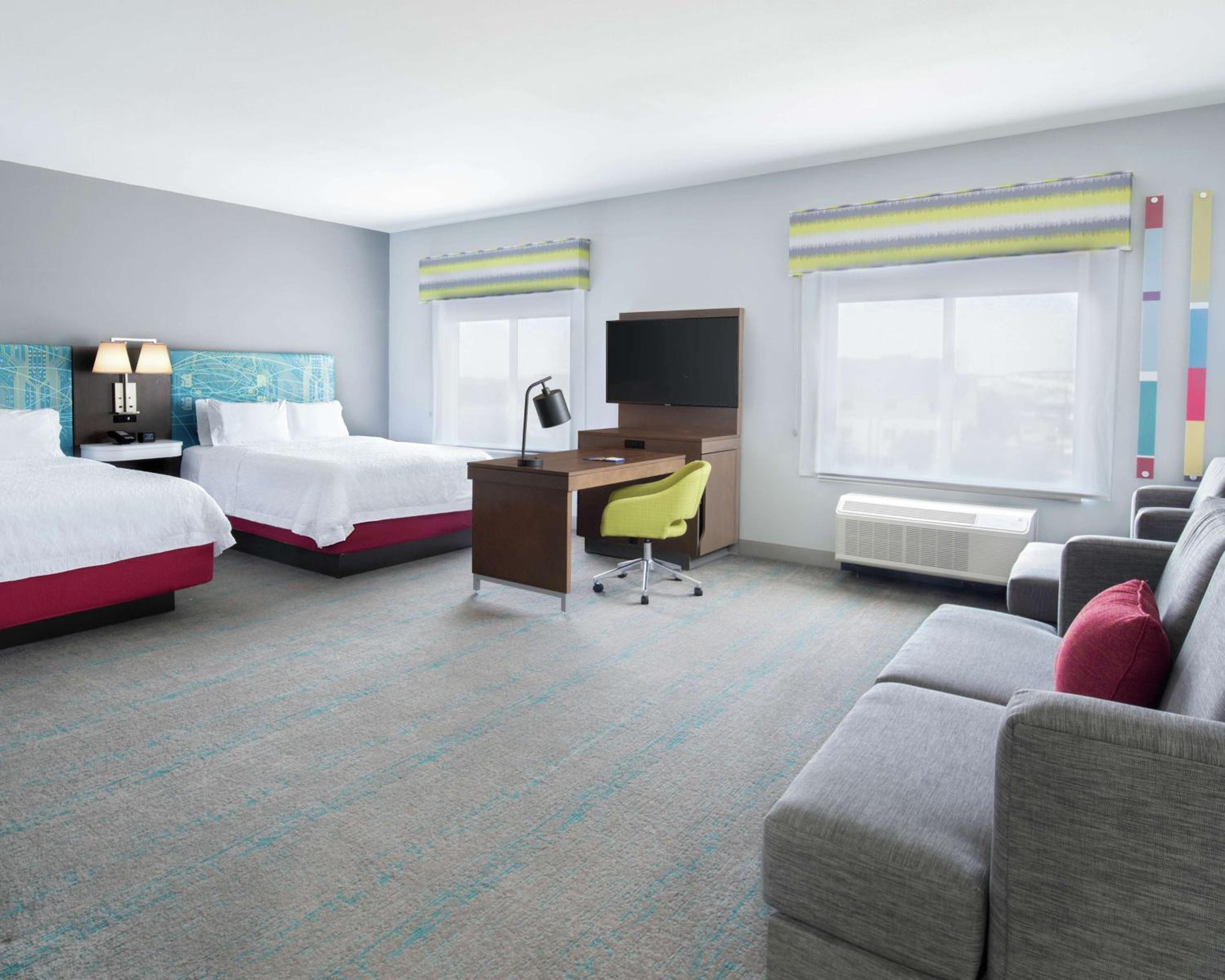STUDIO, SUITE, 2 QUEEN BEDS, SOFA