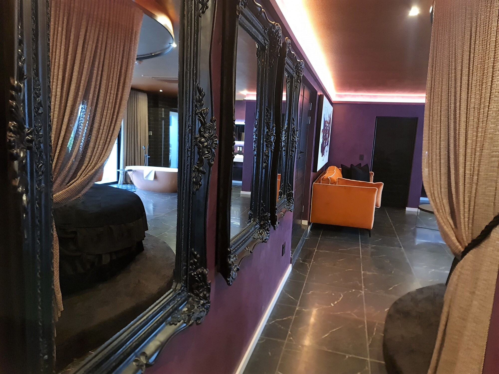 Romantic, Suite, King Bed, Terrace, Garden Area