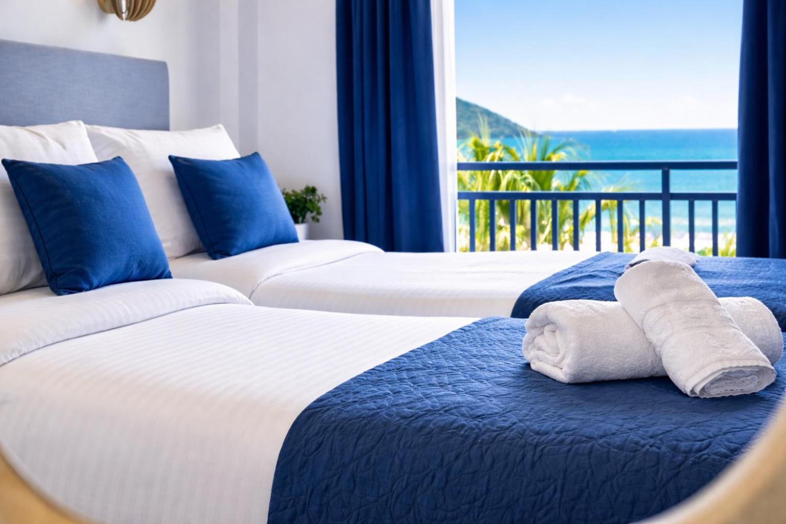 Room, Double or Twin Bed, Sea View, Kiani Akti Hotel 7/10