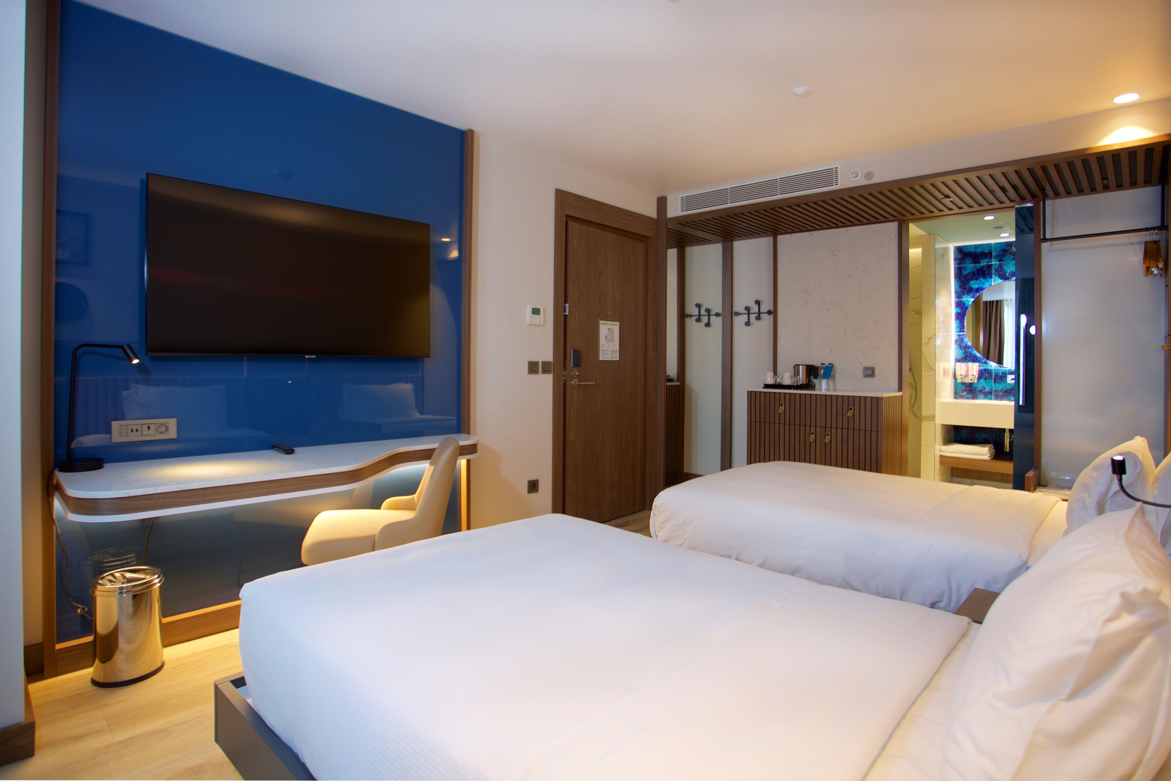غرفة قياسية بسريرين منفصلين، Hampton by Hilton Istanbul Old City 4/10