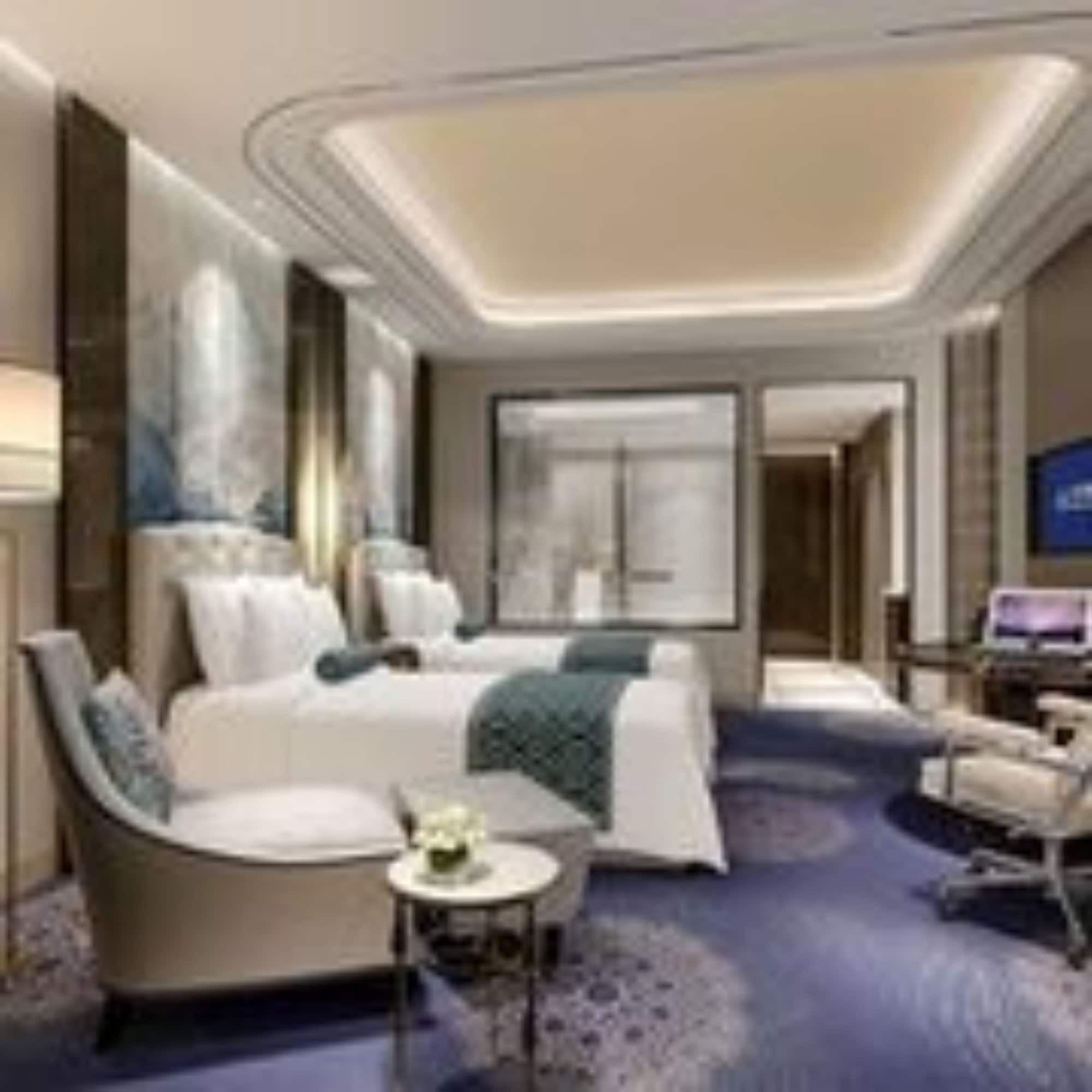 Deluxe, King Bed, Wanda Vista Urumqi 2/2