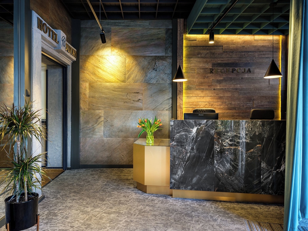 Lobby at Hotel Batory, KRAKOW