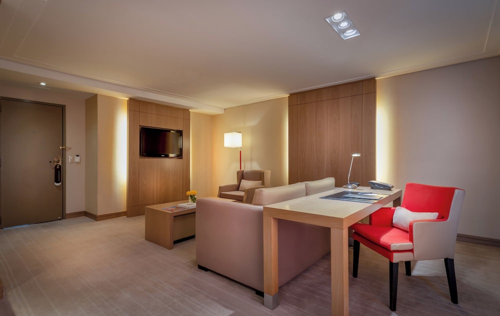 جناح بسرير كينج بإطلالة على المدينة بغرفة نوم واحدة مع دخول صالة النادي، Intercontinental Sao Paulo 4/10