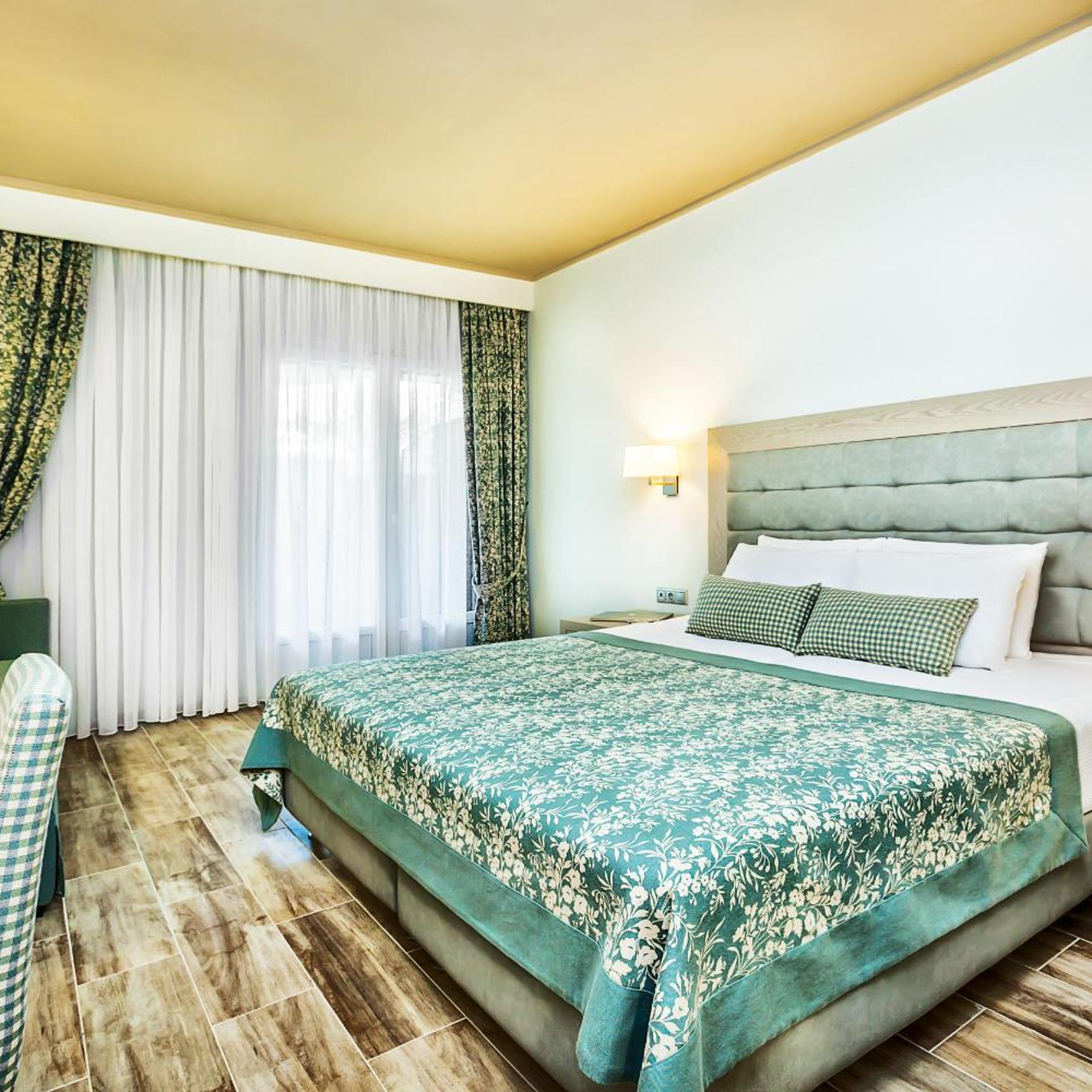 Room, Double Bed, Partial Mountain View