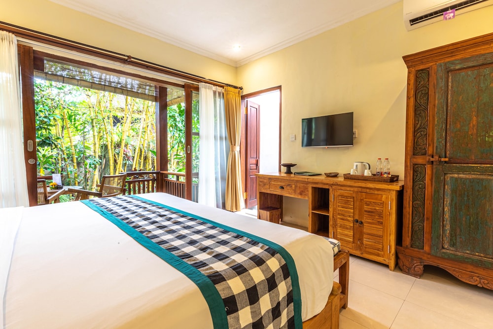 غرفة سوبيريور ديلوكس بسرير مزدوج، Meruhdani Boutique Hotel Ubud 8/10
