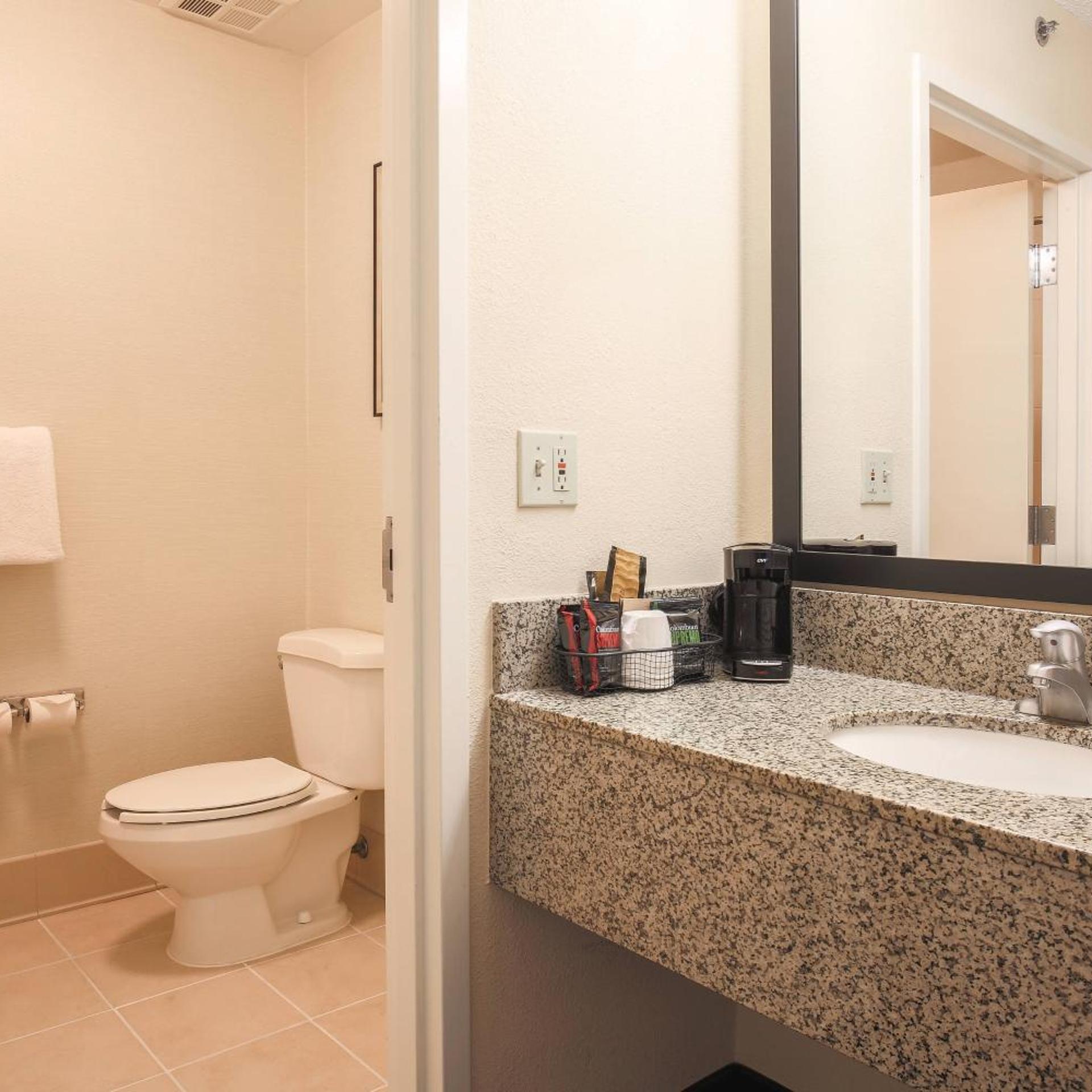 غرفة بسريرين كوين بحوض استحمام لذوي الإعاقة، Courtyard by Marriott Flint Grand Blanc 4/6