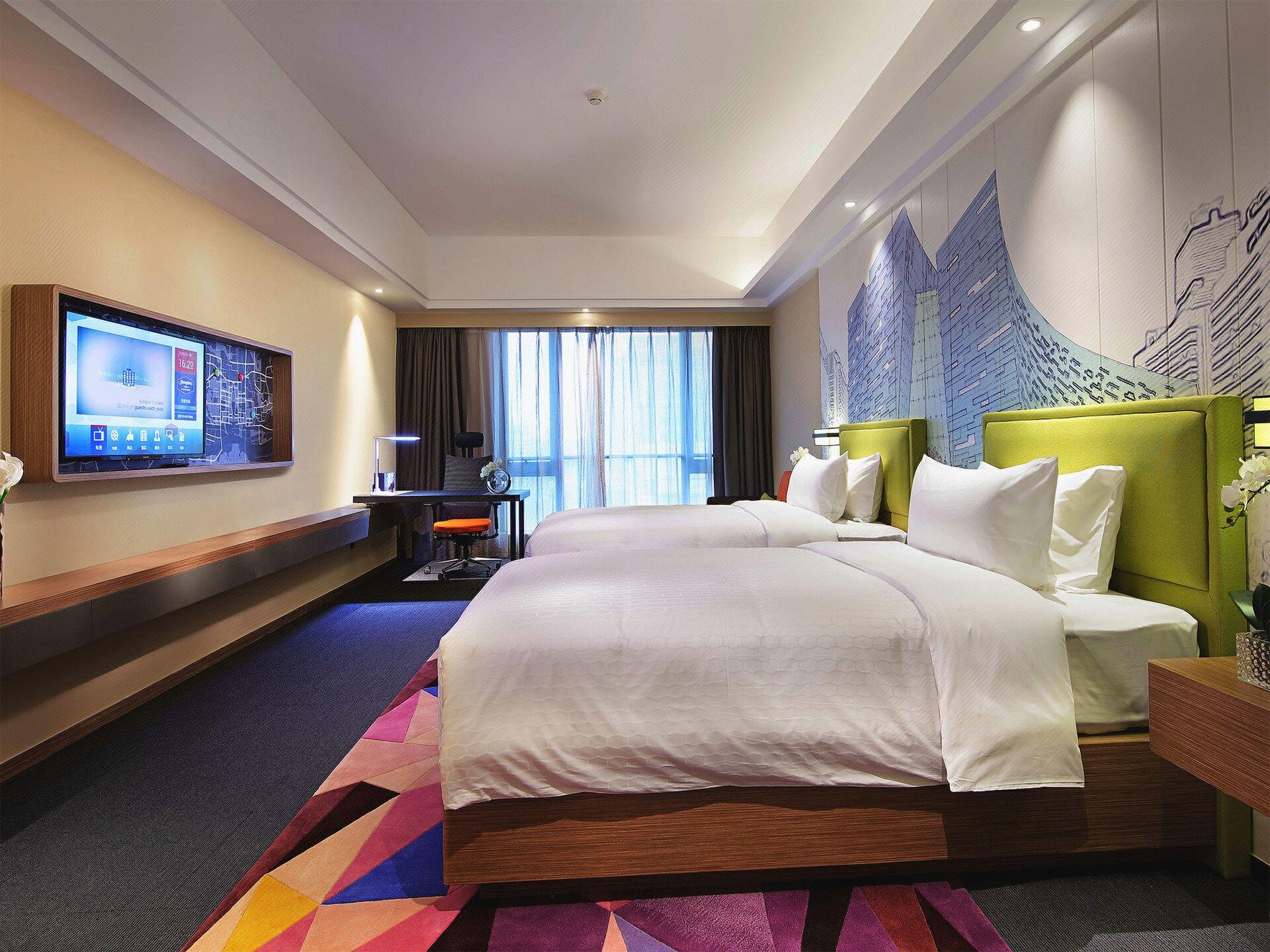 Business, Deluxe, Twin Beds, No Window