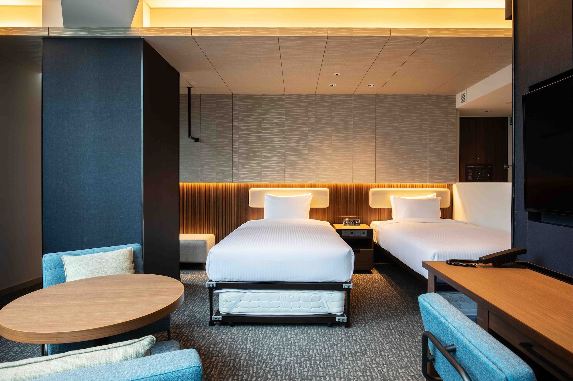 غرفة ركنية بسريرين منفصلين، Sotetsu Fresa Inn Seoul Myeongdong 3/5