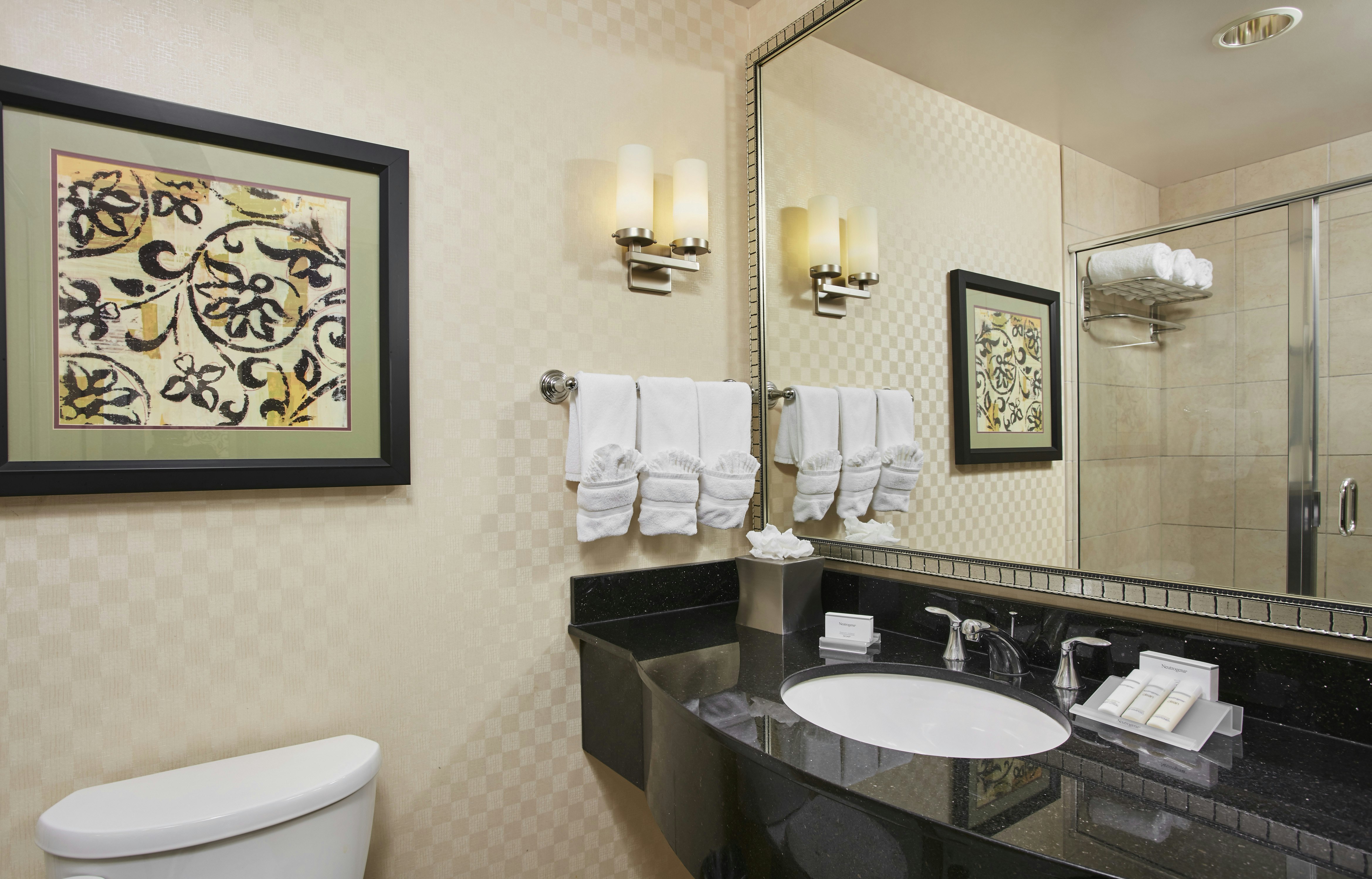 جناح بسرير كينج بحوض جاكوزي، Hilton Garden Inn Rockville-Gaithersburg 2/3