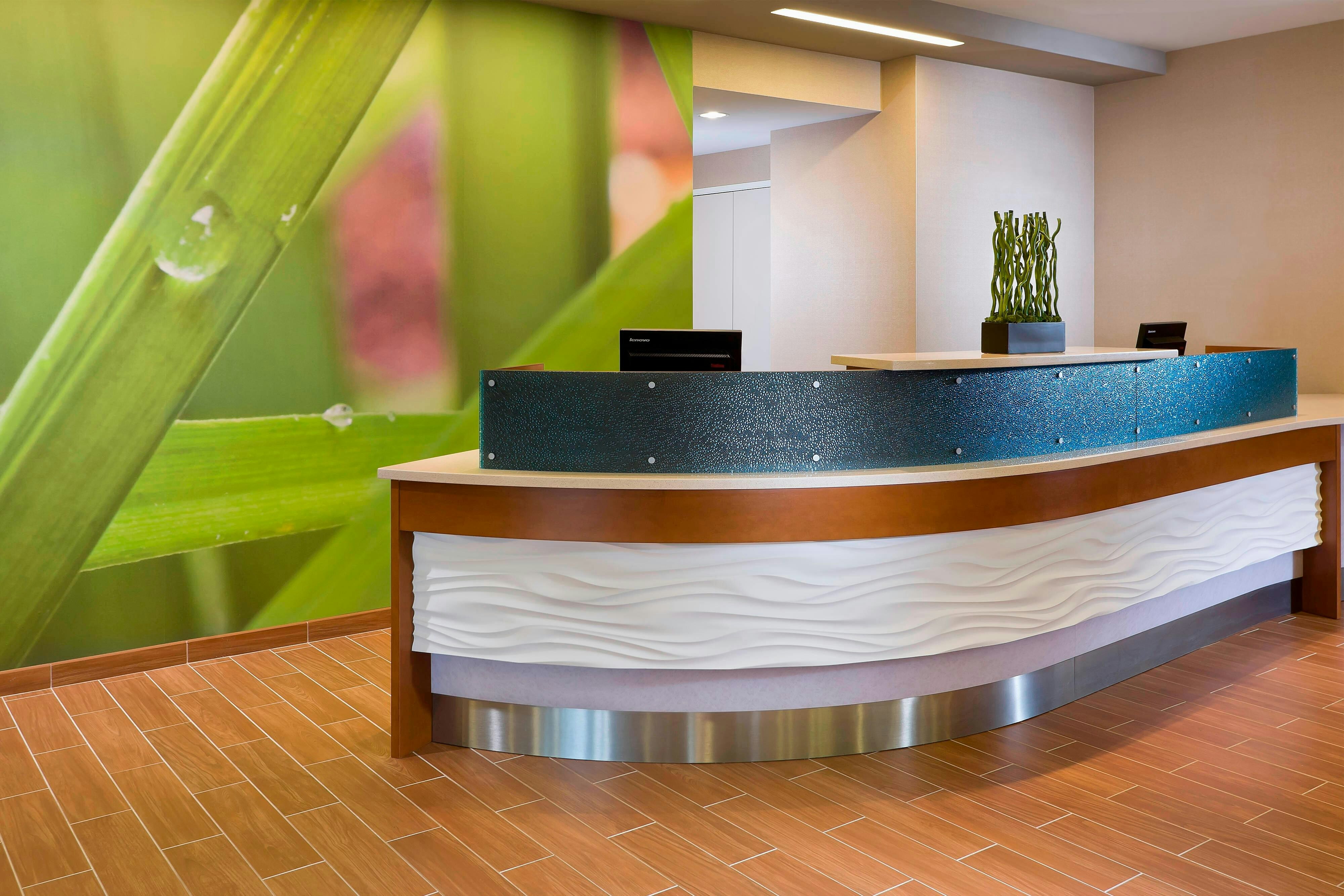 Lobby at Springhill Suites Philadelphia Langhorne, LANGHORNE - PA