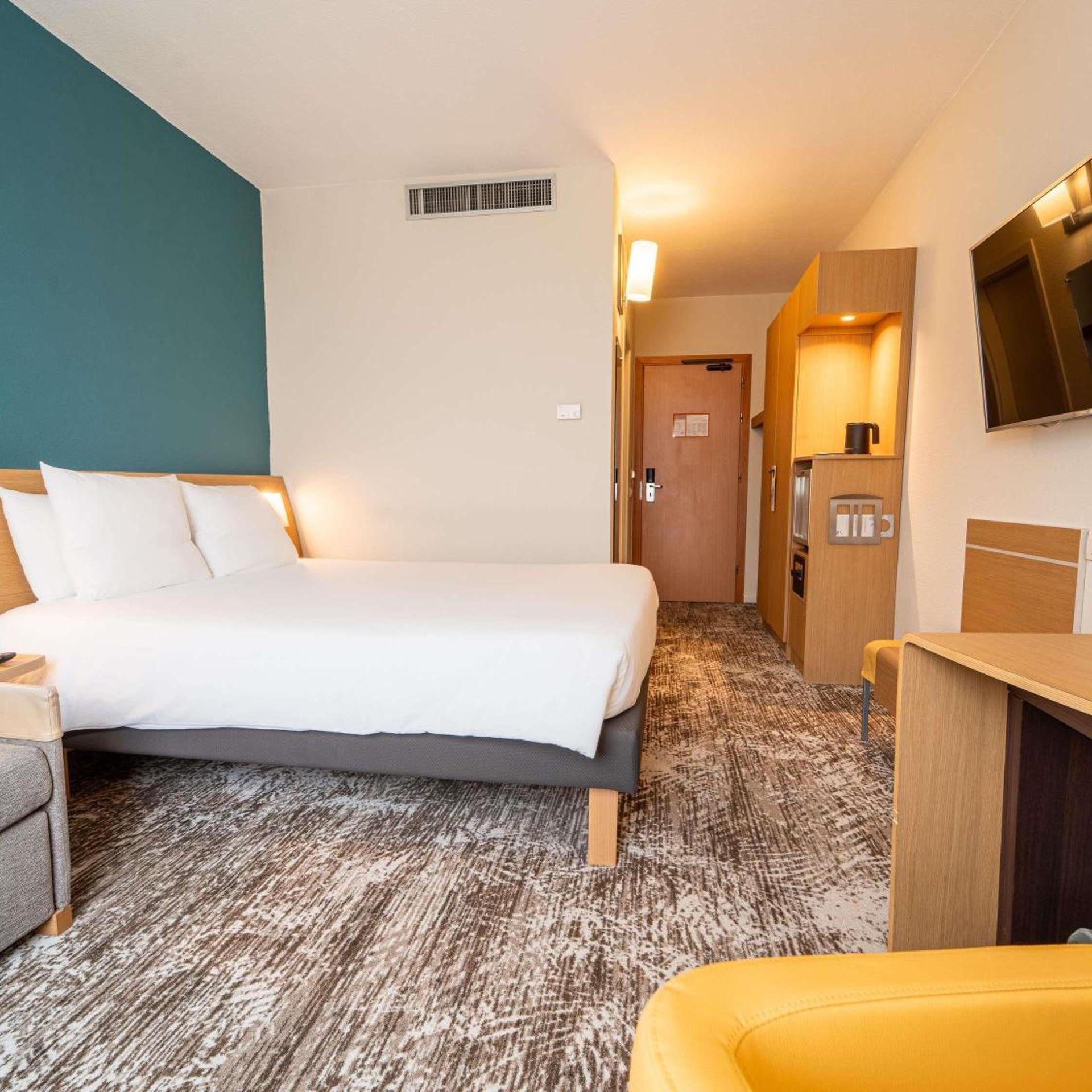 غرفة سوبيريور بسرير مزدوج مع أريكة، Novotel Roma Est 3/10