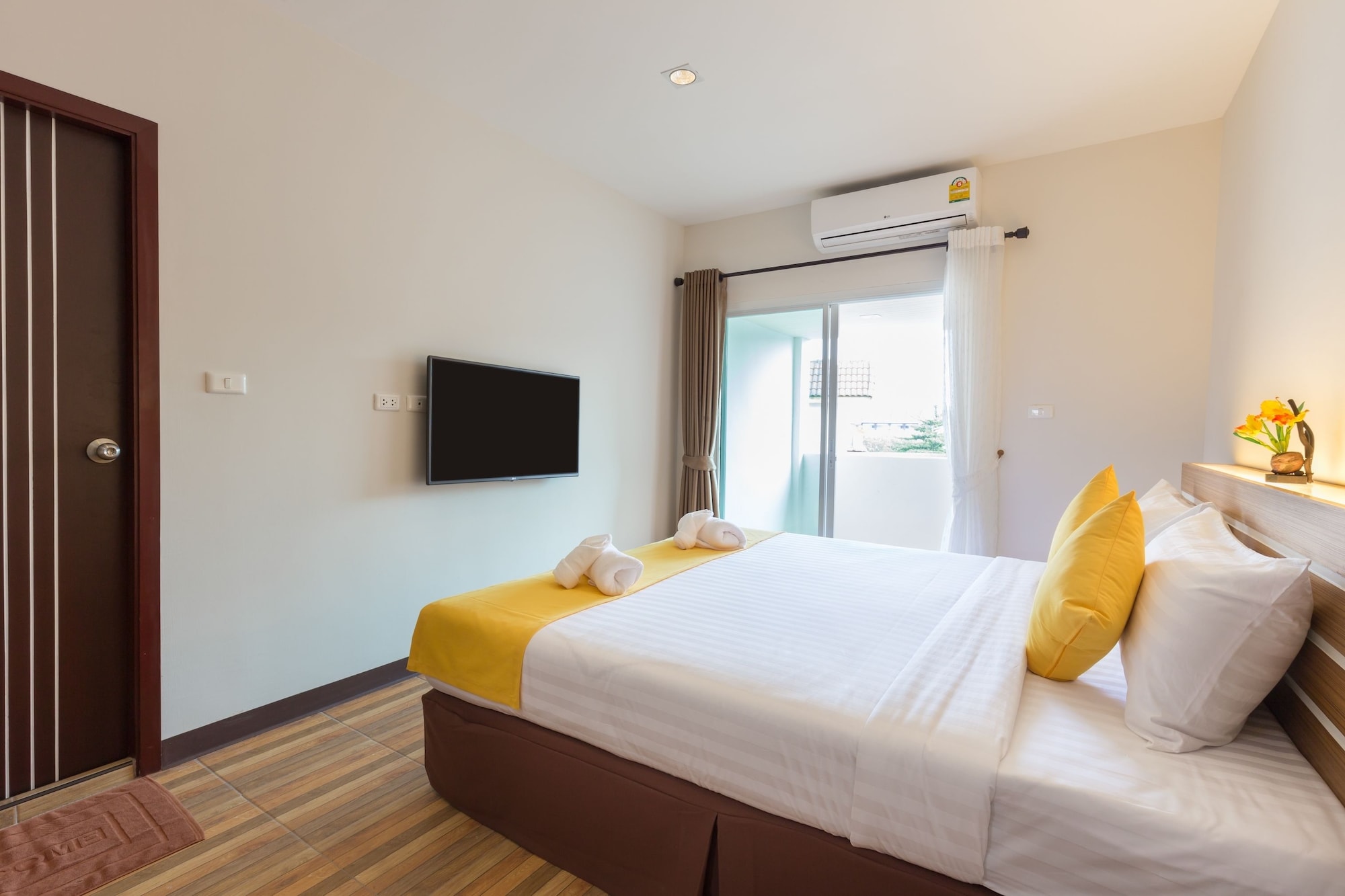 غرفة ديلوكس بسرير مزدوج، Tee Pak Dee Resident Phuket 4/10
