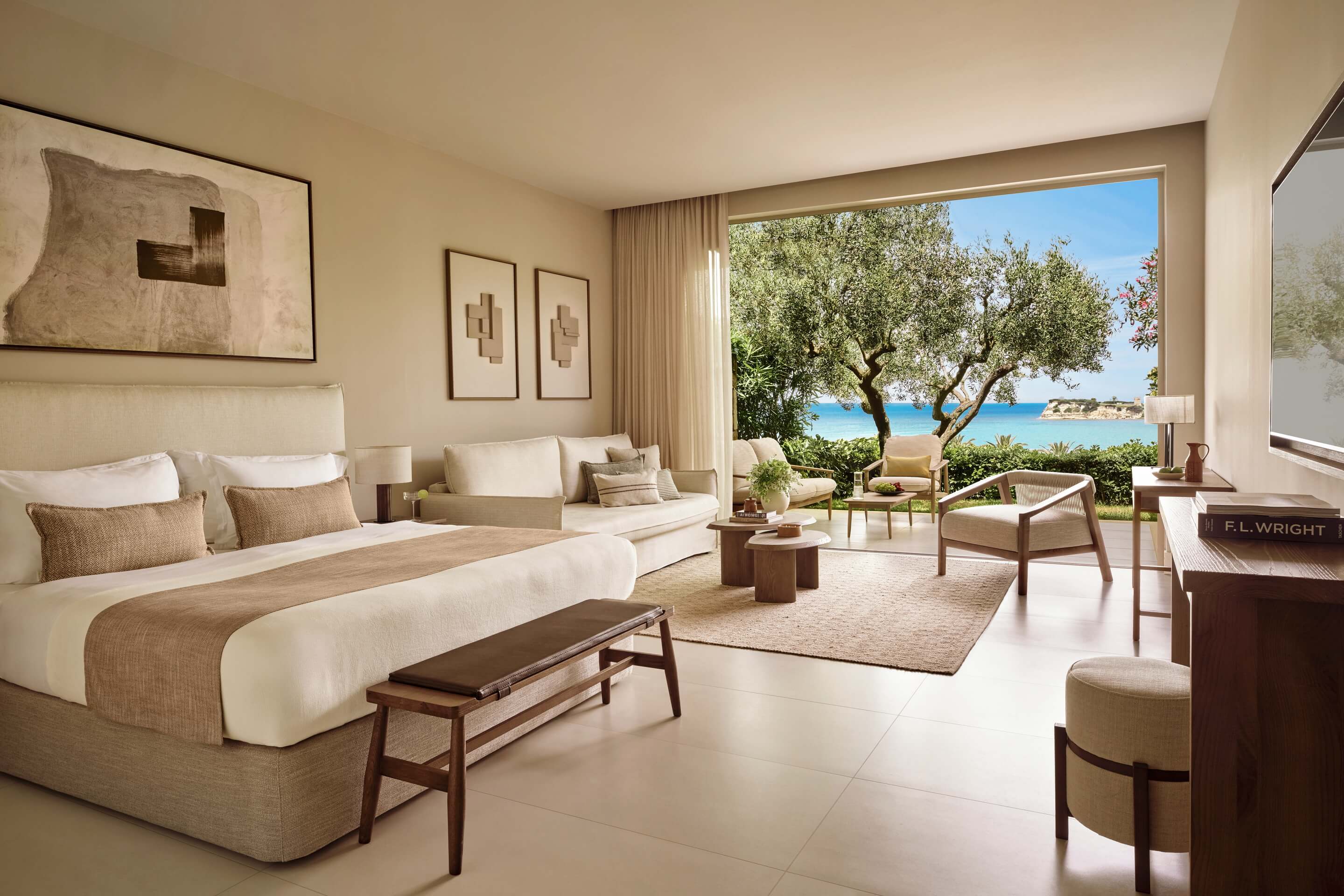 Garden, Junior Suite, Sea View, Private Garden