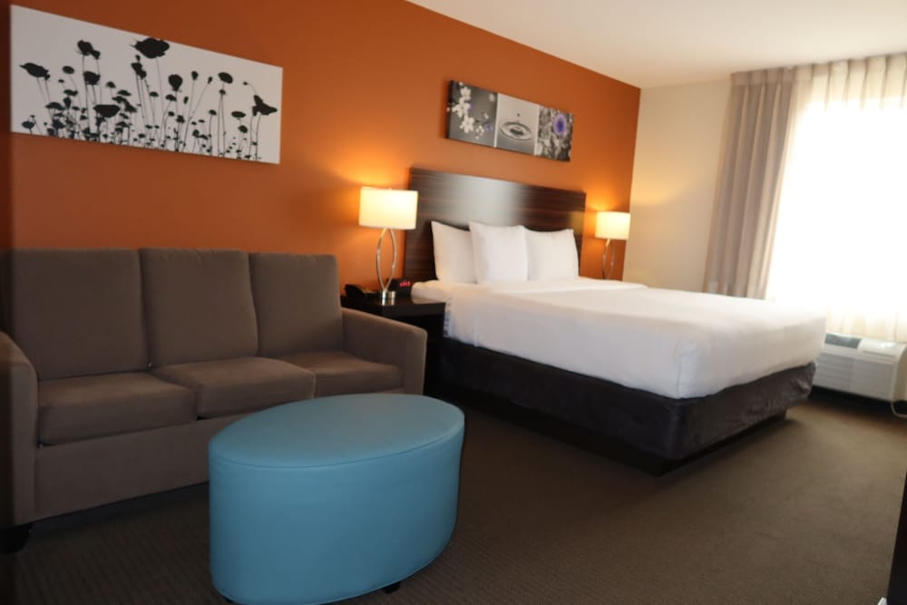 Efficiency, Suite, King Bed, Sofa