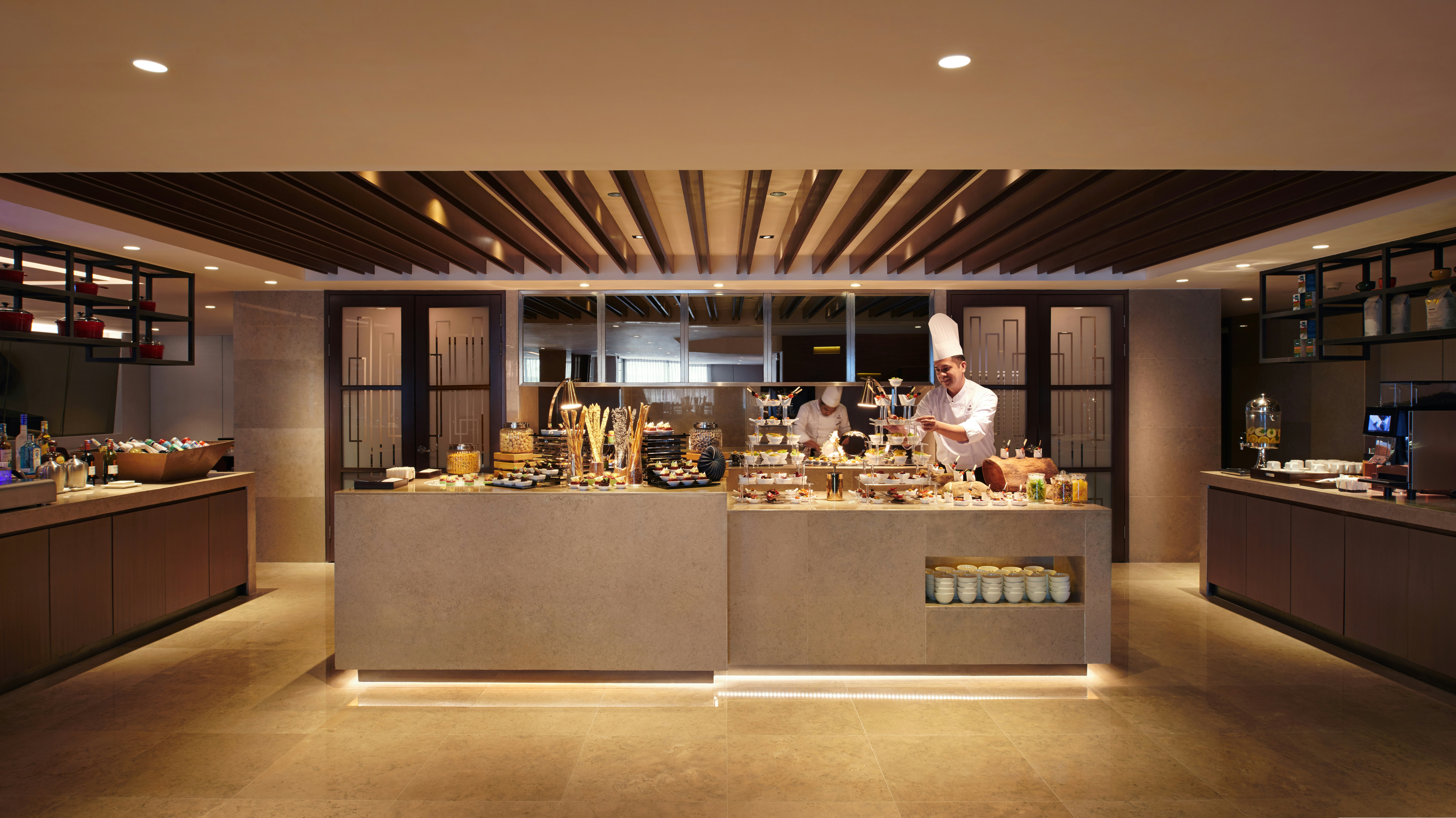 Lobby at Hilton Kota Kinabalu, KOTA KINABALU