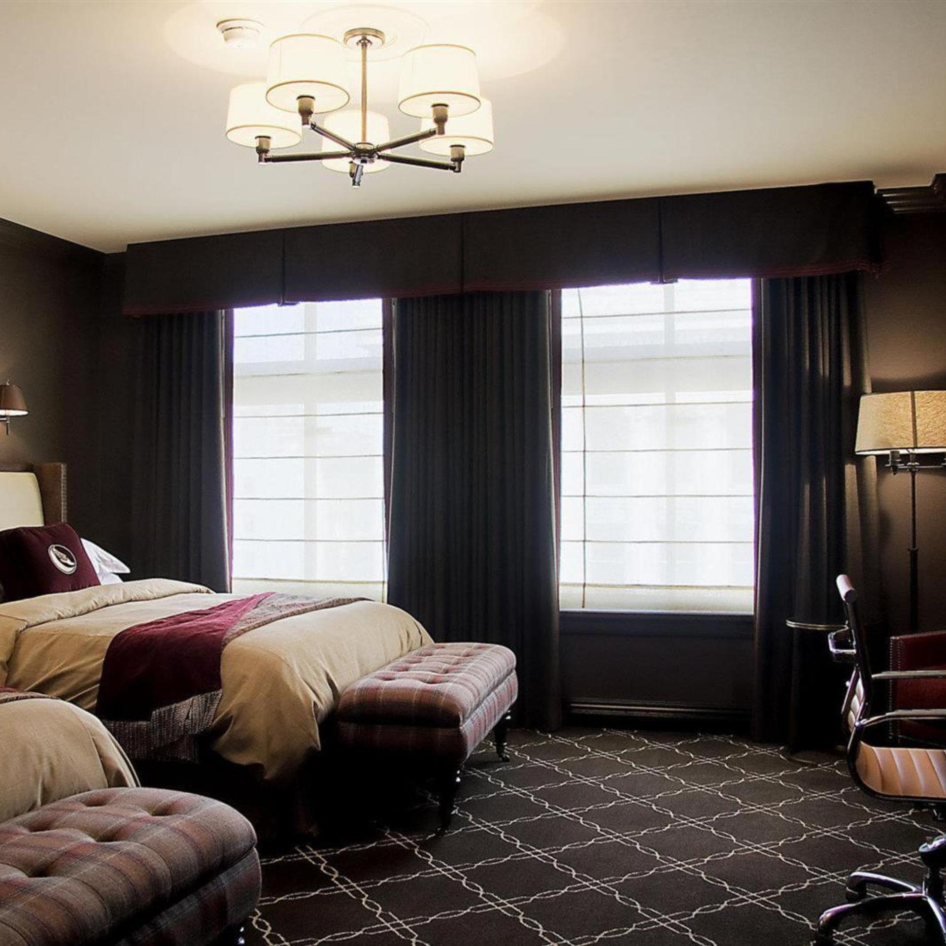 Room, King Bed, The Los Angeles Athletic Club 3/8