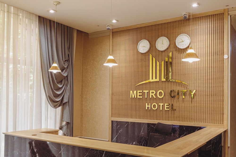 Lobby at Metro City Hotel, BAKU
