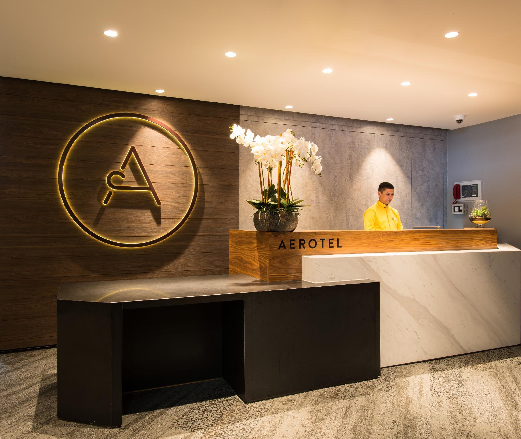 Lobby at Aerotel London Heathrow T2 and T3, LONDON