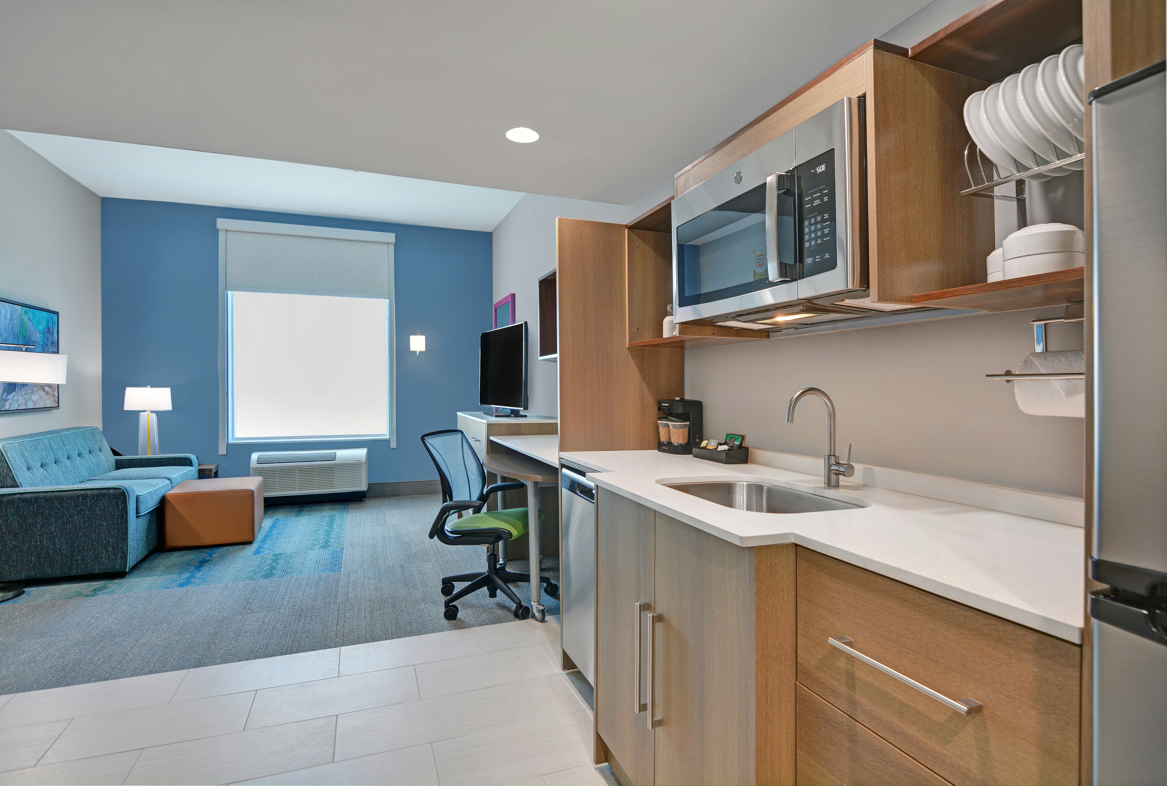 جناح بسرير كينج لذوي الإعاقة، Home2 Suites by Hilton Bentonville Rogers 2/2