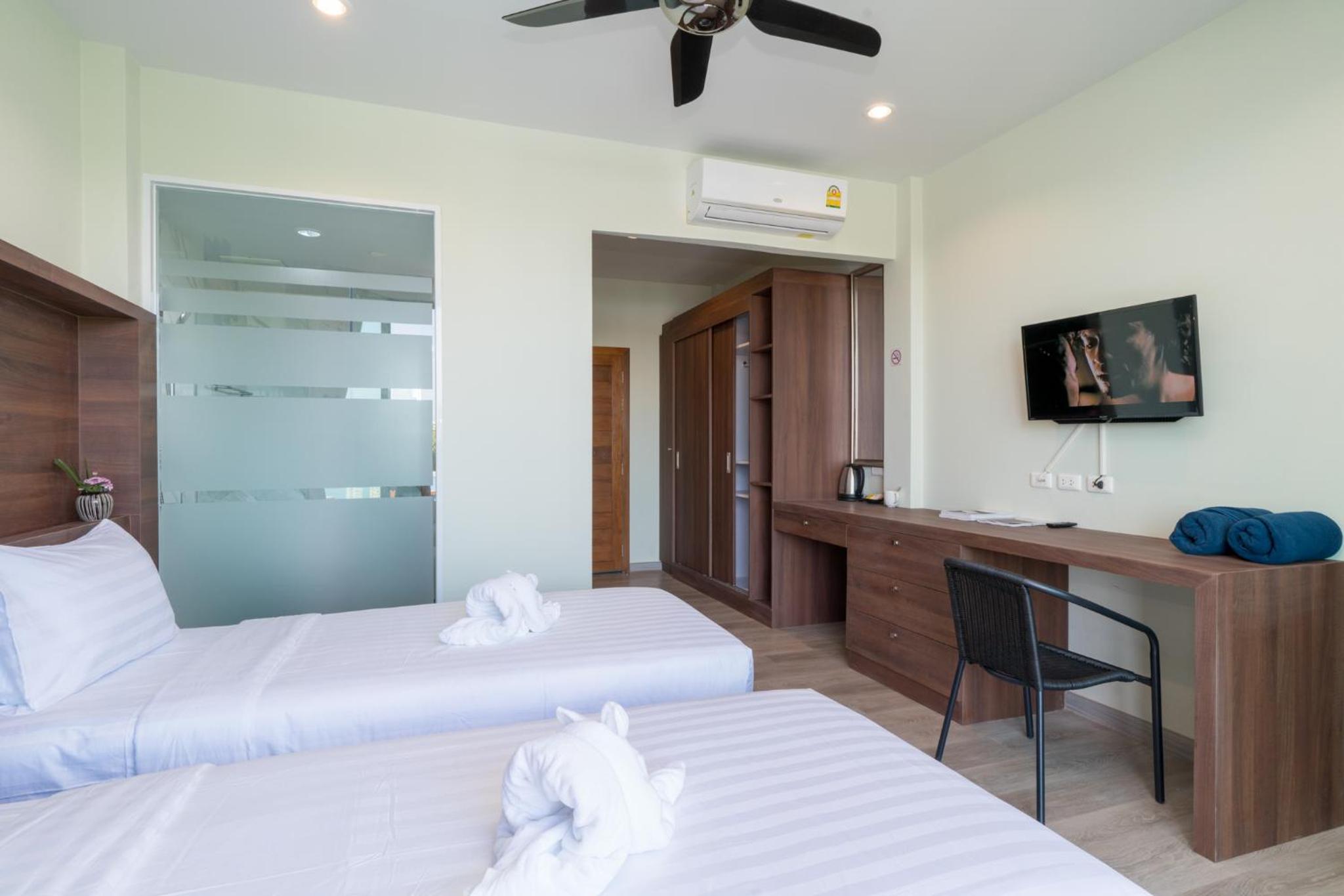 غرفة ديلوكس عائلية، Peace Blue Naiharn Naturist Resort SHA+ by ZUZU 7/10