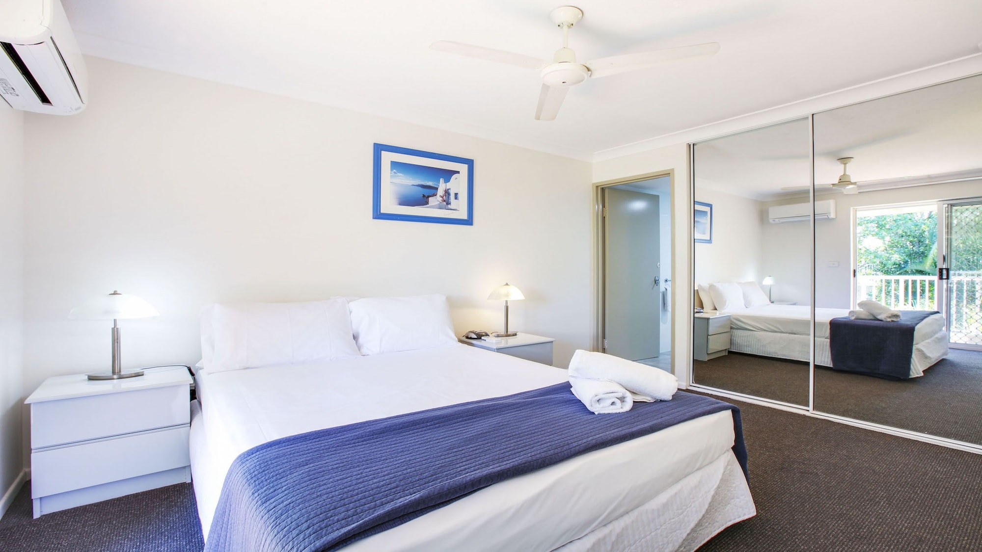 شقة بسرير كوين وسريرين منفصلين بغرفتي نوم، Mari Court Resort 4/10