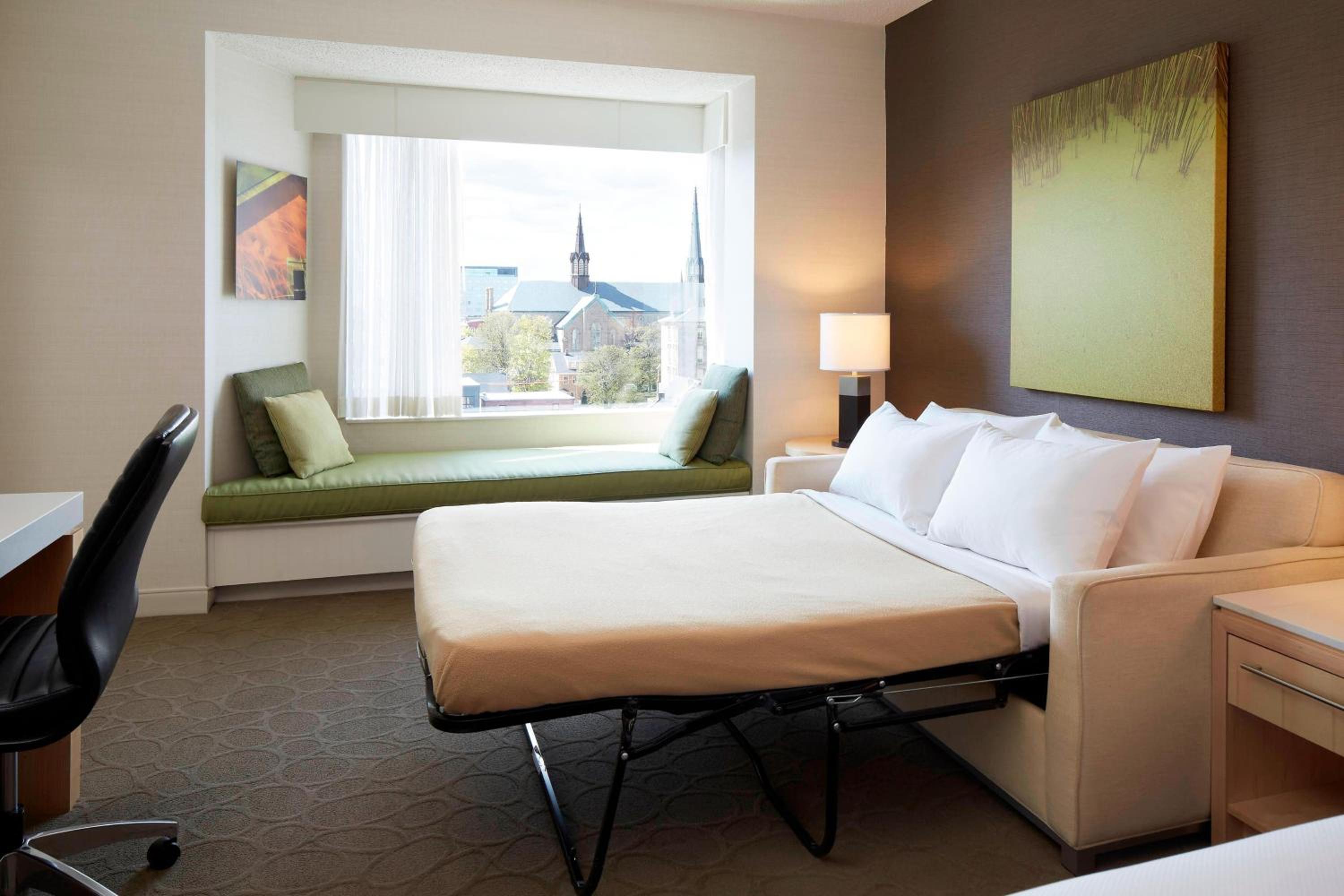 Room, King Bed, Water View, Sofa