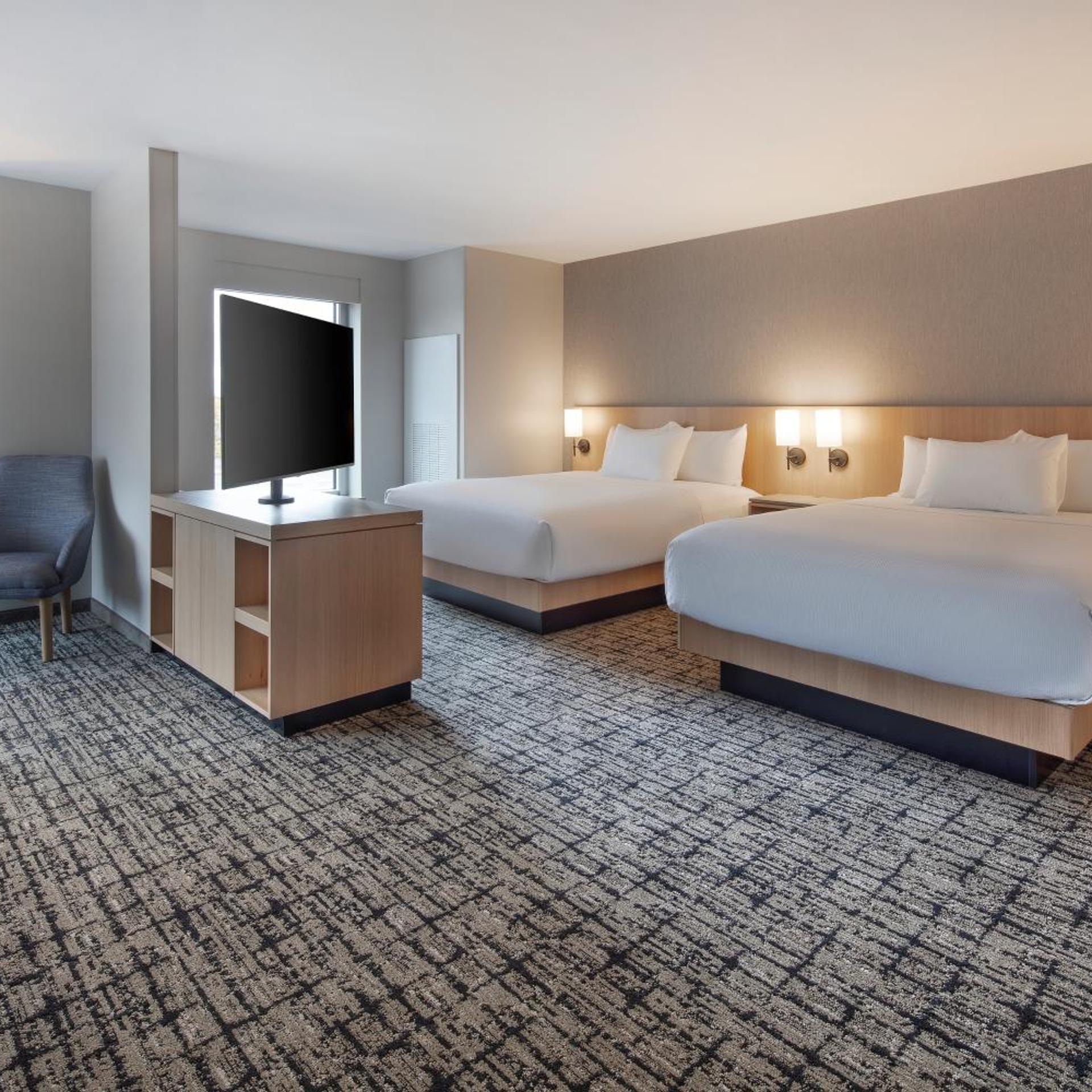 Room, 2 Queen Beds, with View, Sofa