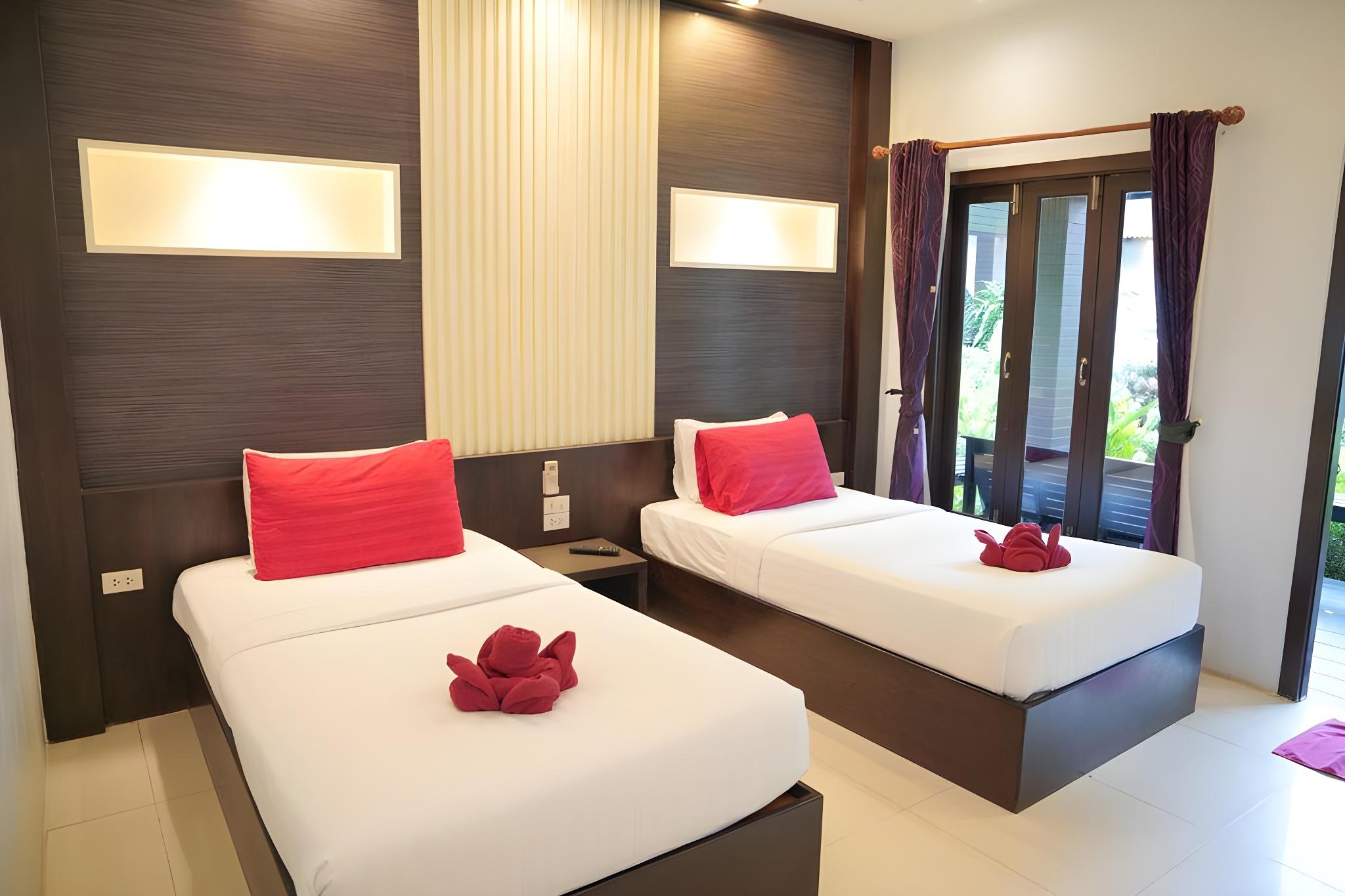 Garden, Villa, Twin Beds