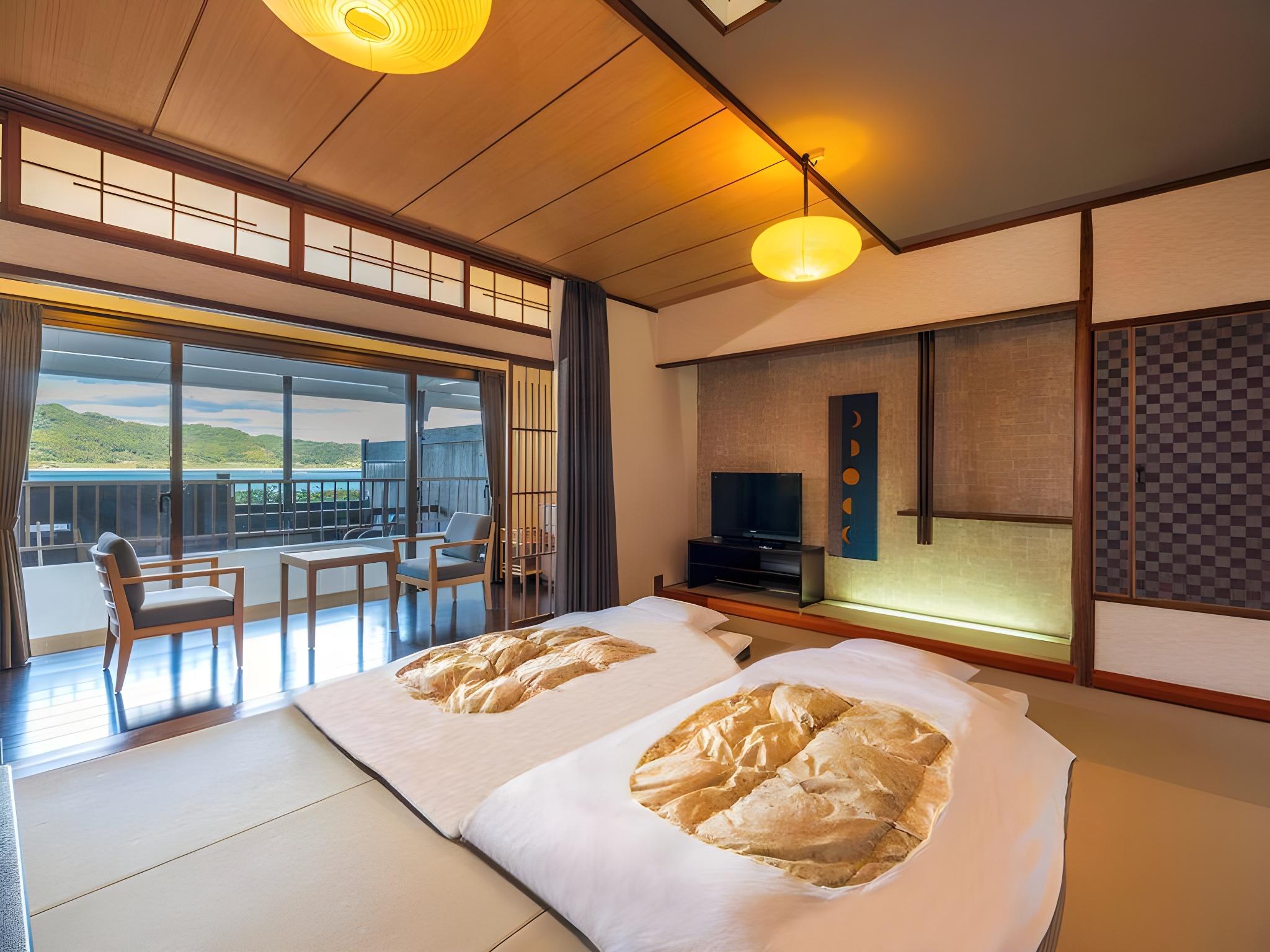 Japanese, Ocean View, Outdoor Bath, Tatami