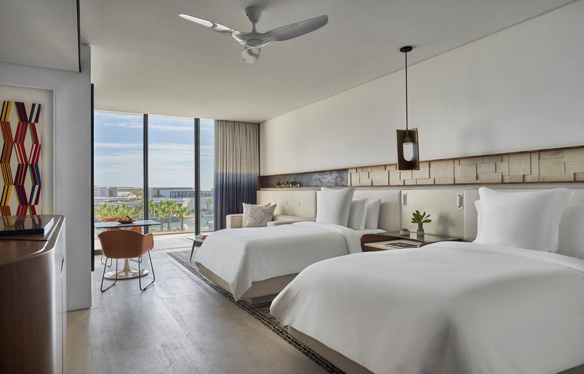Room, 2 Double Beds, Ocean View