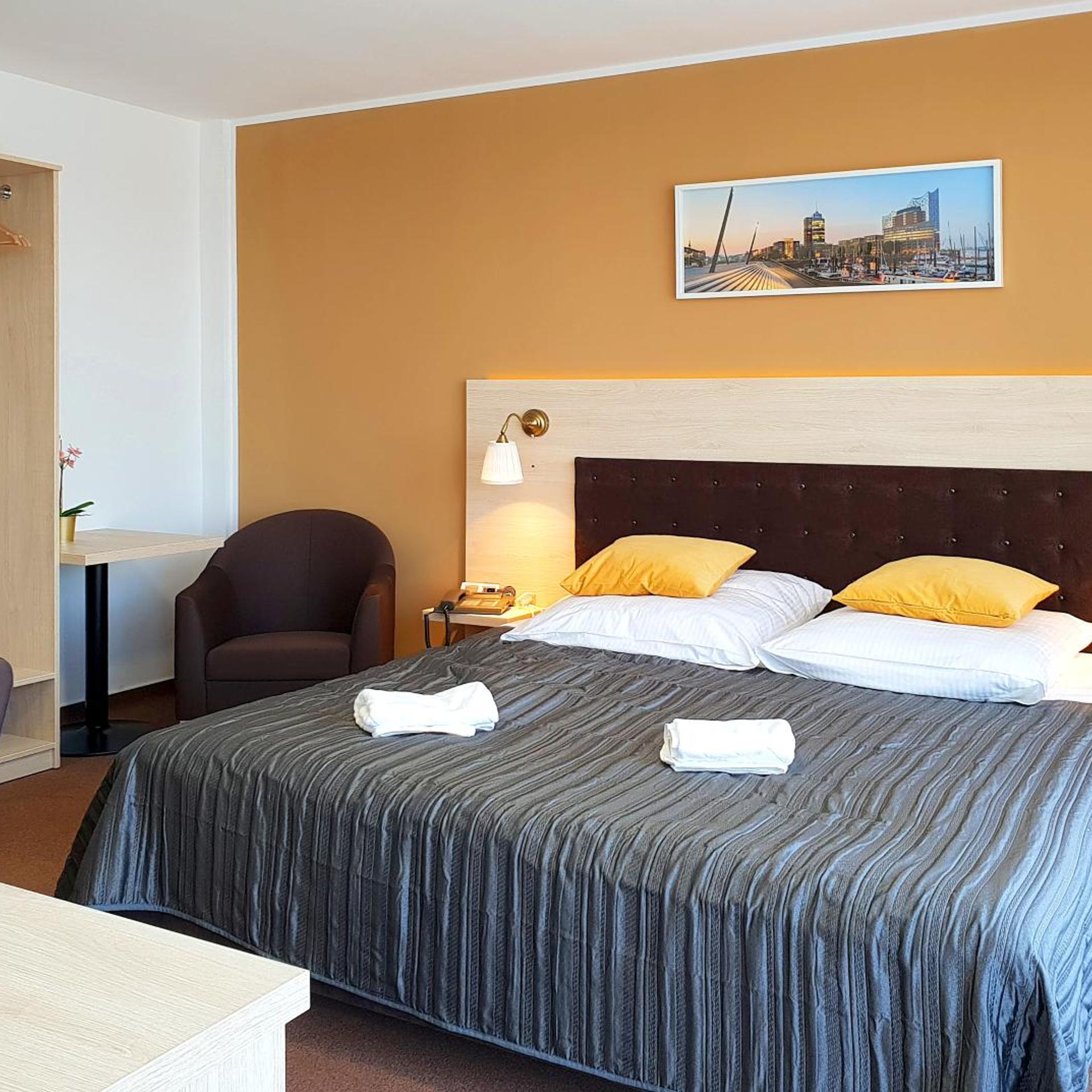 غرفة ديلوكس بسرير مزدوج بحوض استحمام، Hotel Denbu 6/10