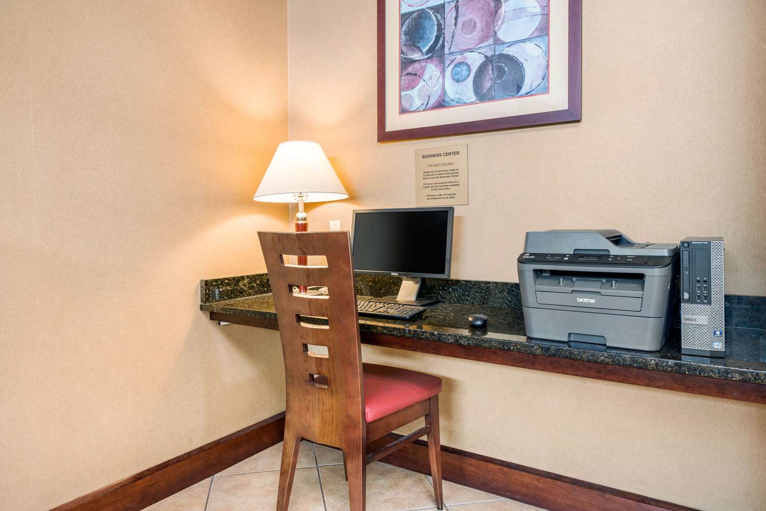 work area