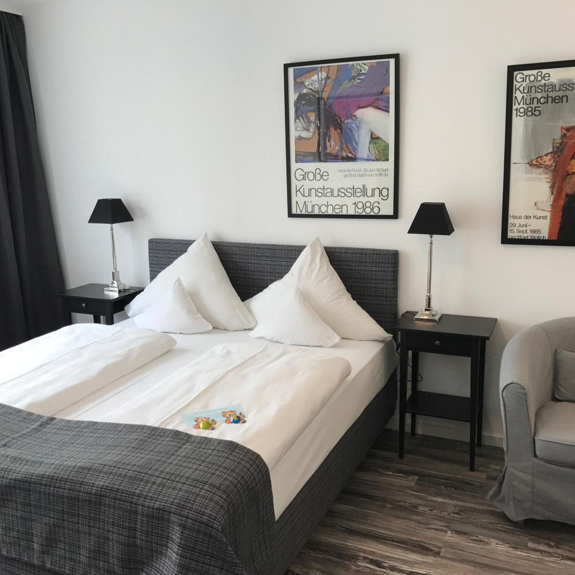 غرفة كومفورت بسرير كينج، Hotel Nymphenburg City 5/10