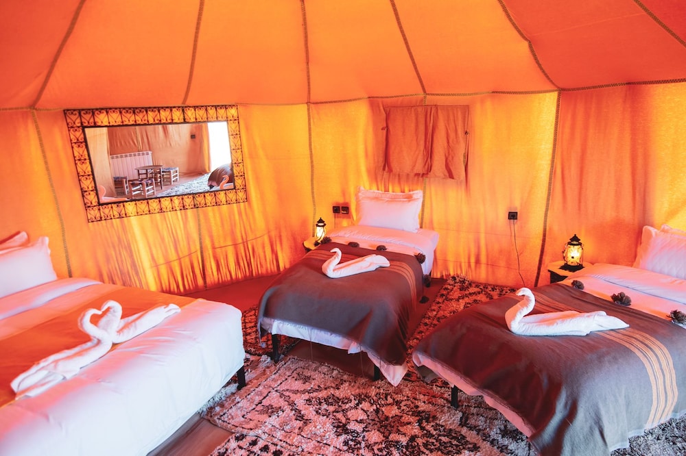 Family, Tent, 1 Double and 3 Single Beds, Private Bathroom