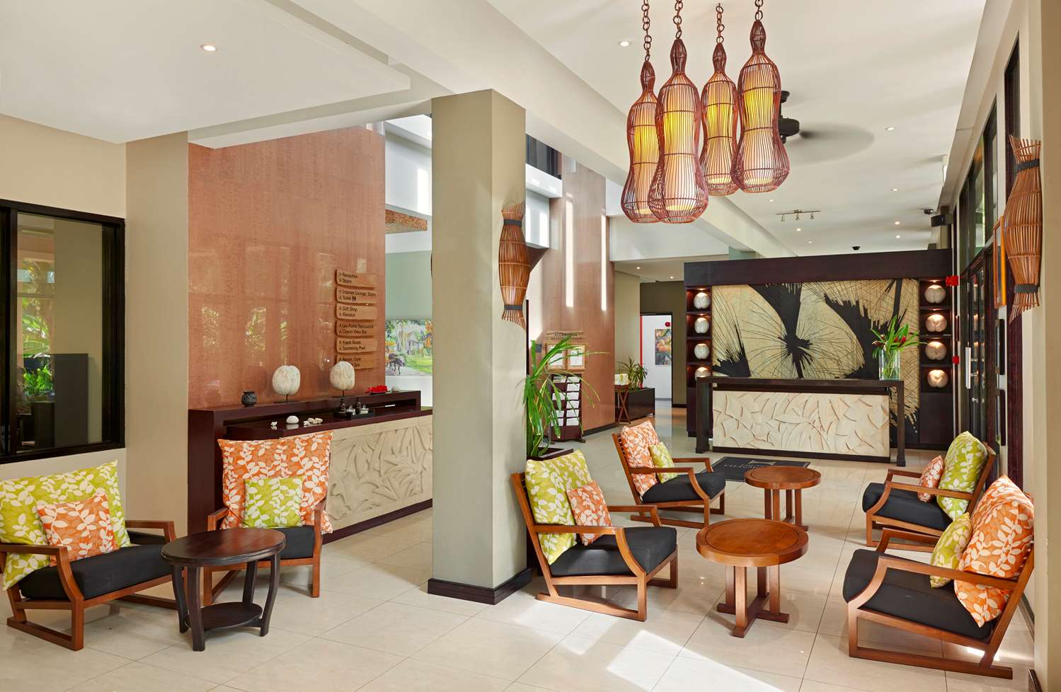 Lobby at Doubletree By Hilton Seychelles Allamanda Resort And Spa, MAHE