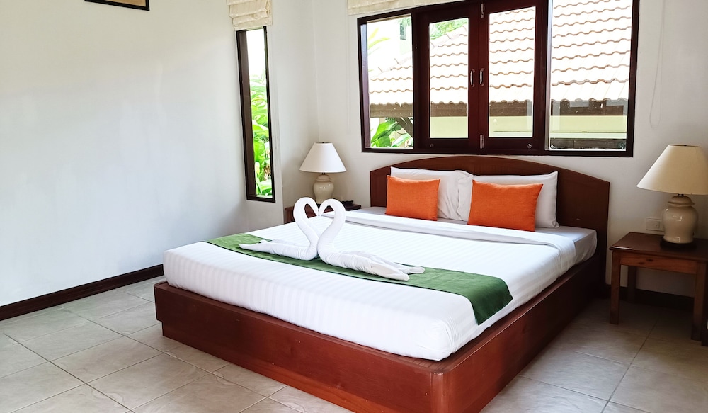 Bungalow, Double Bed, Garden View