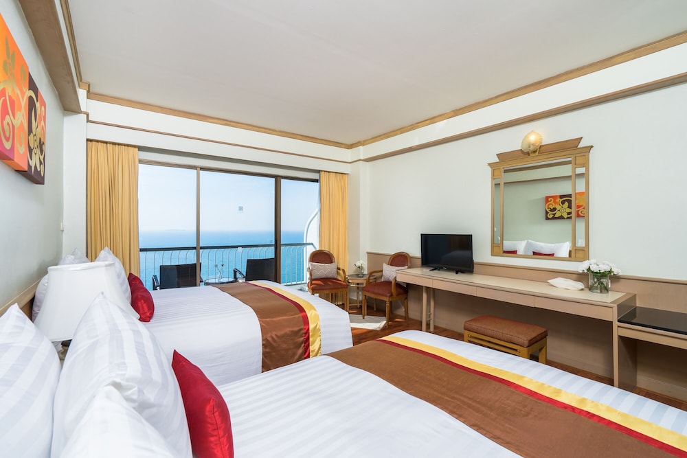 غرفة سوبيريور عائلية بسريرين كوين بإطلالة على البحر، COSY BEACH HOTEL 4/10