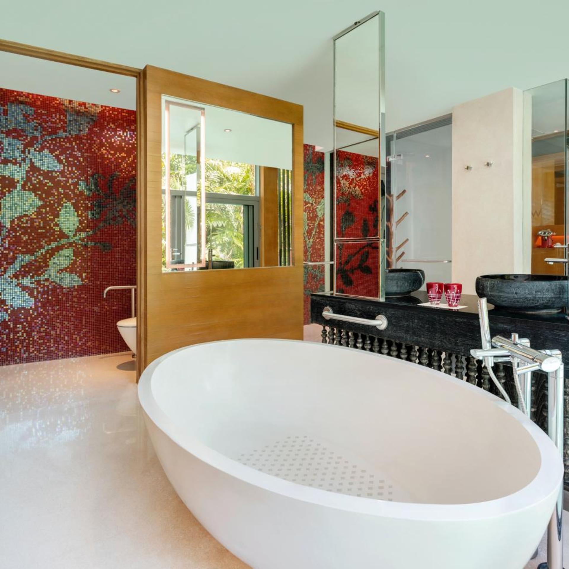 Deluxe, Villa, King Bed, Garden View, Private Pool, W Koh Samui 4/5