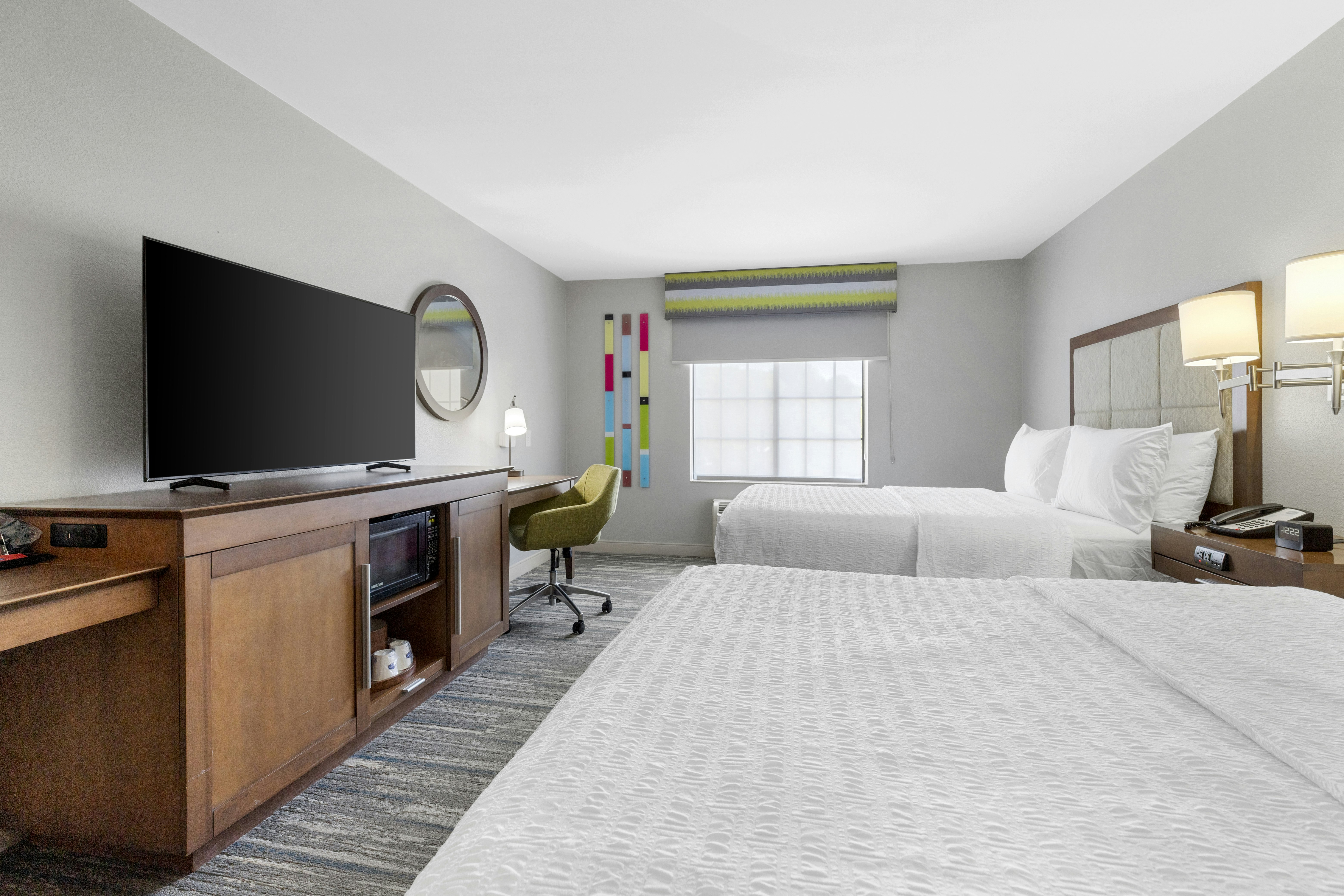 غرفة بسريرين كوين، Hampton Inn Salem 7/10