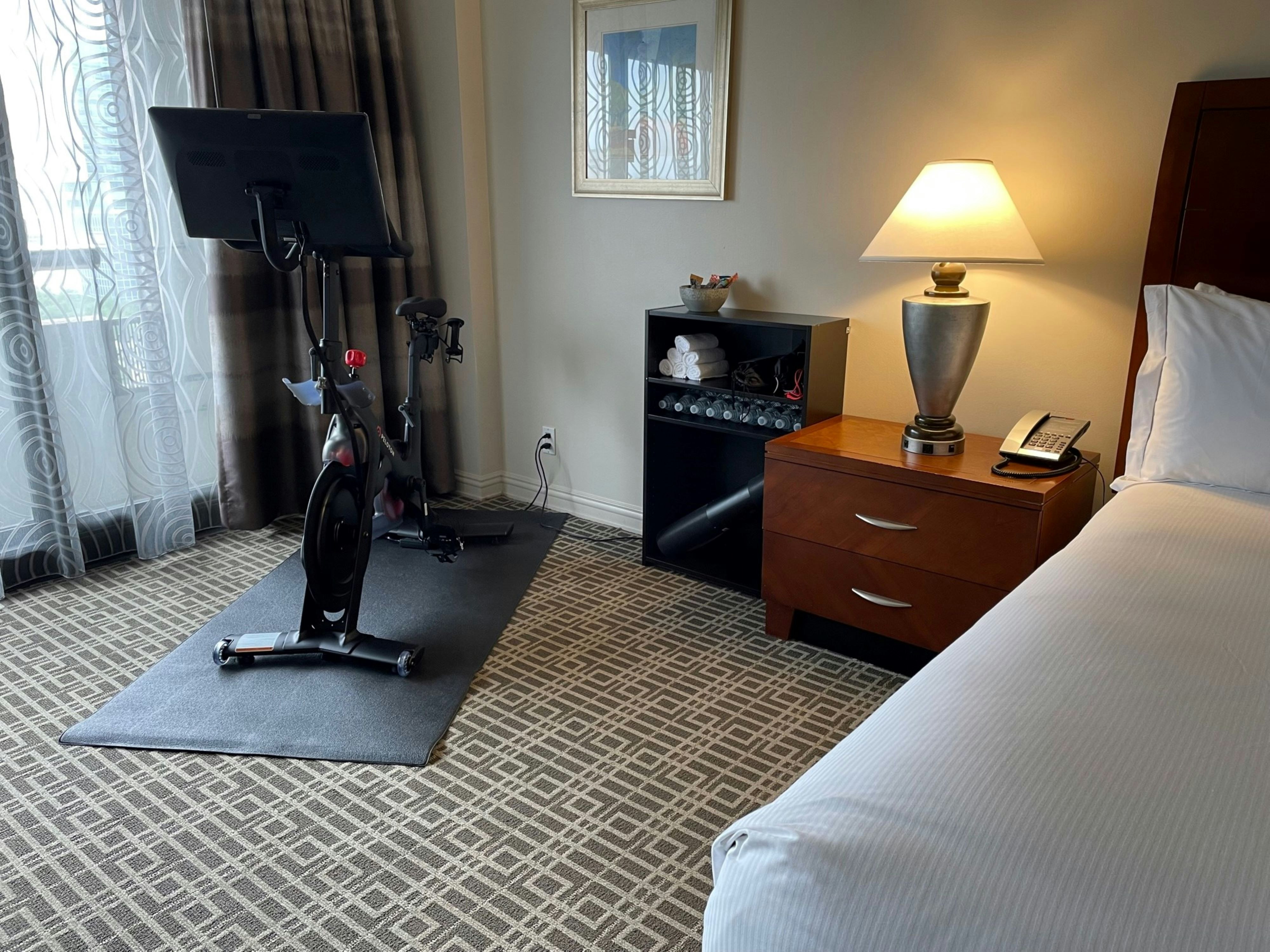 Room, King Bed, Peloton