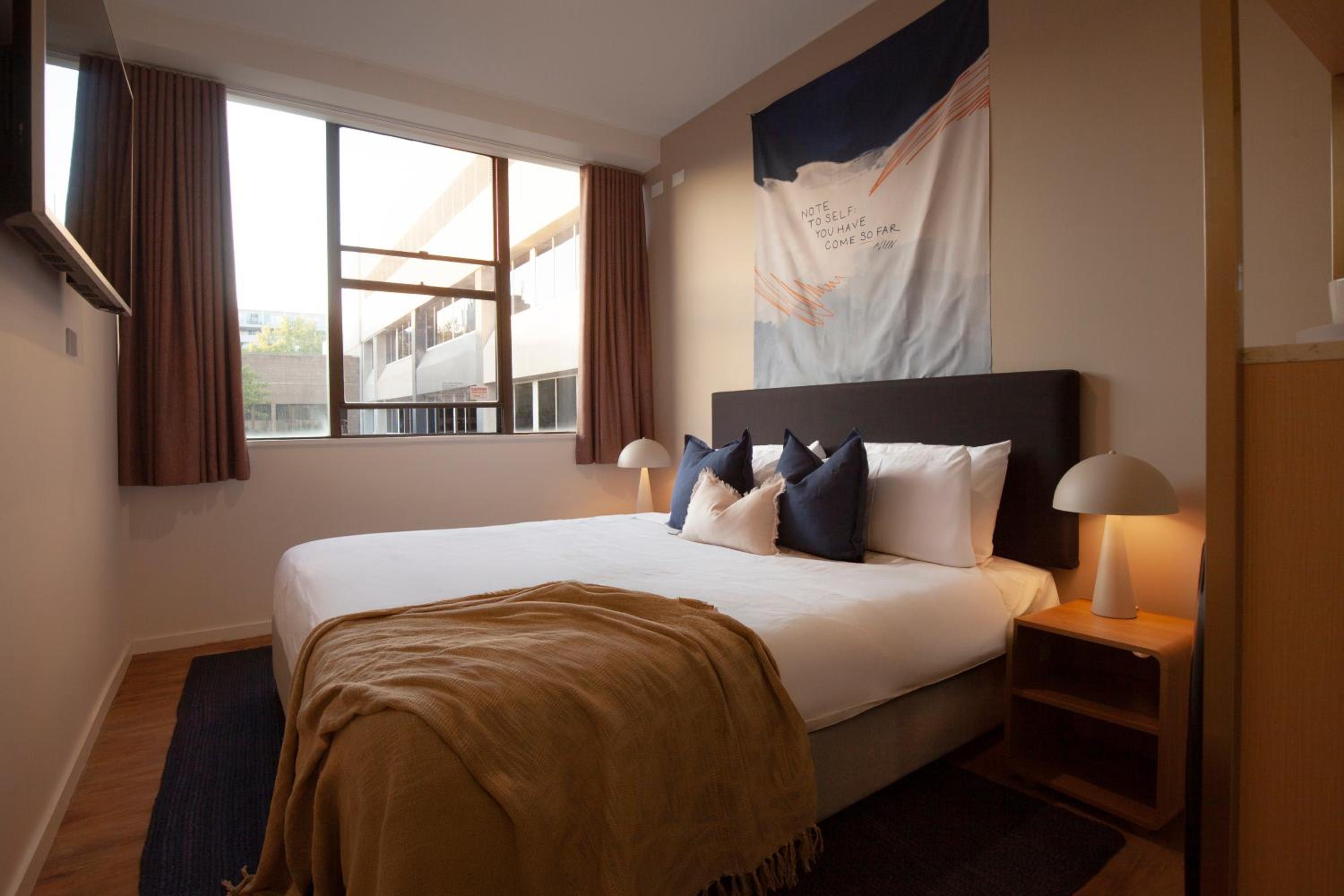 Private, Compact, Queen Bed