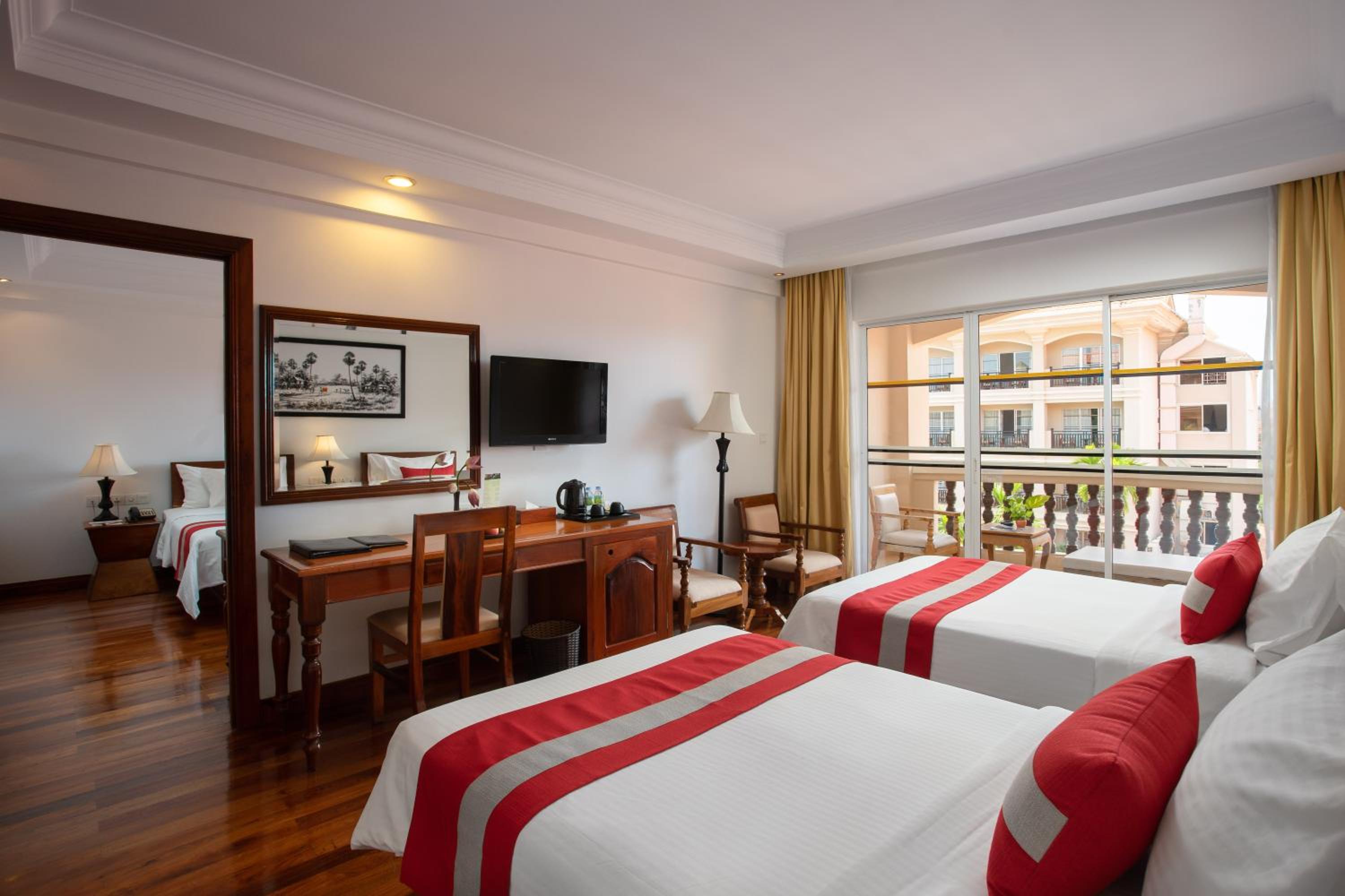 غرفة بريميوم ديلوكس عائلية بسرير فردي، Hotel Somadevi Angkor Premium 6/10