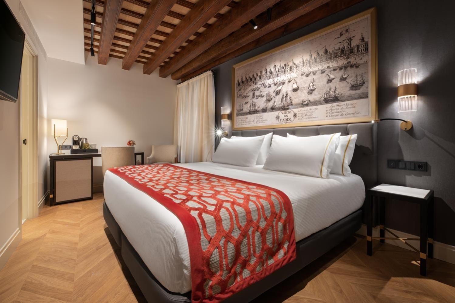 غرفة كلاسيكية بسرير مزدوج، Aurea Casa Palacio Sagasta 3/5