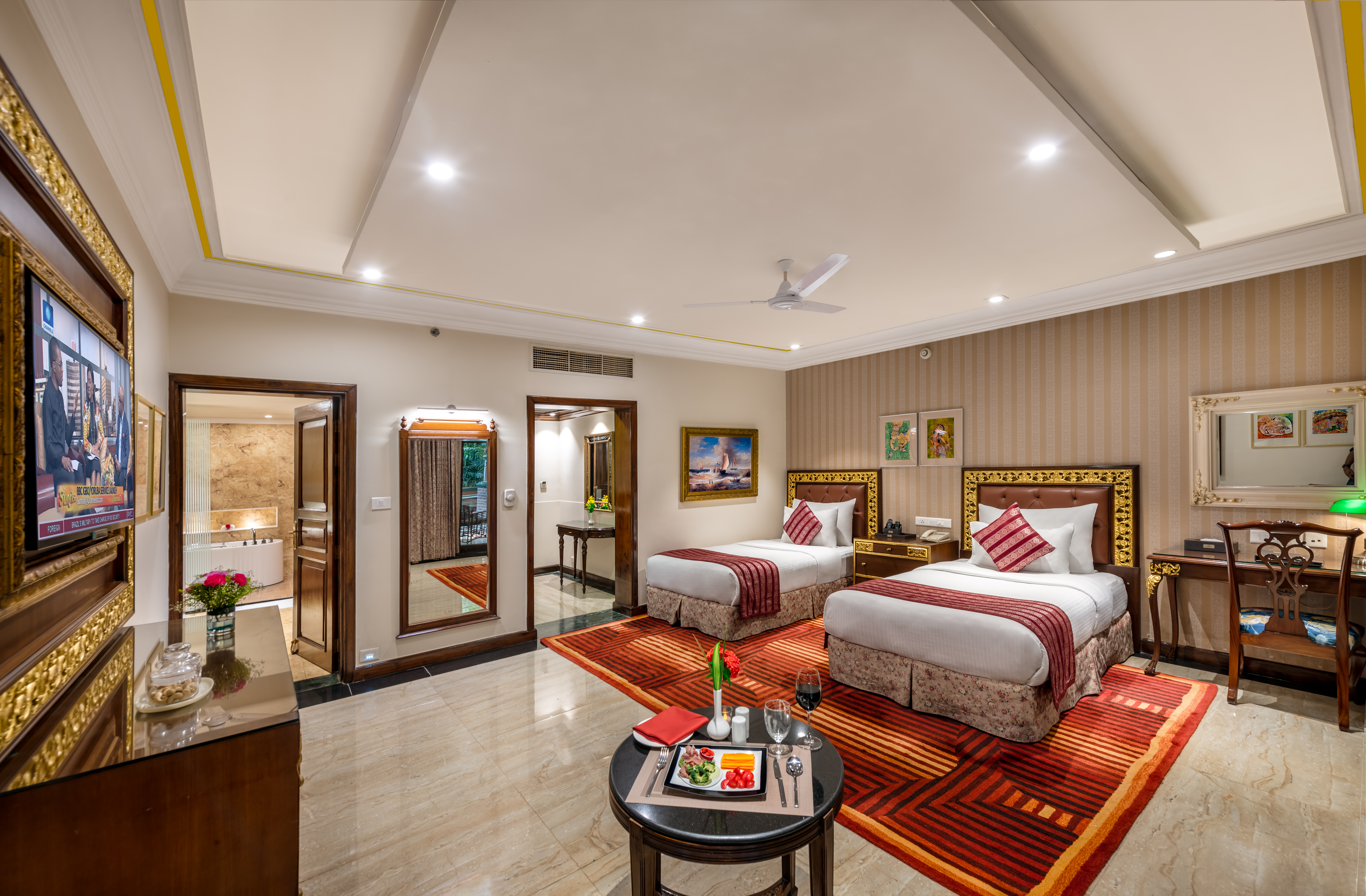 Executive, Cottage, Single, Twin Beds, Lagoon View