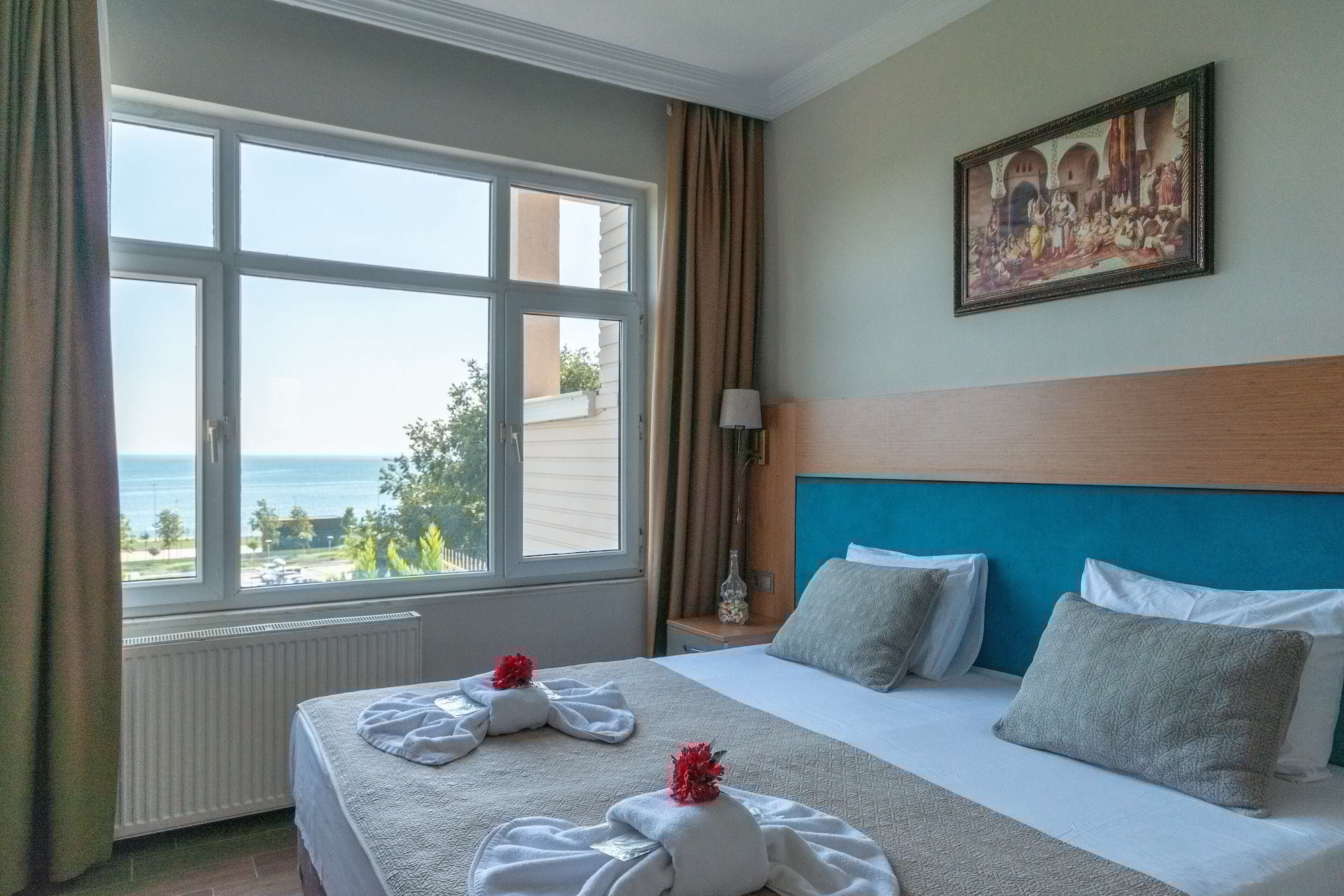 ROOM, DOUBLE BED, SEA VIEW